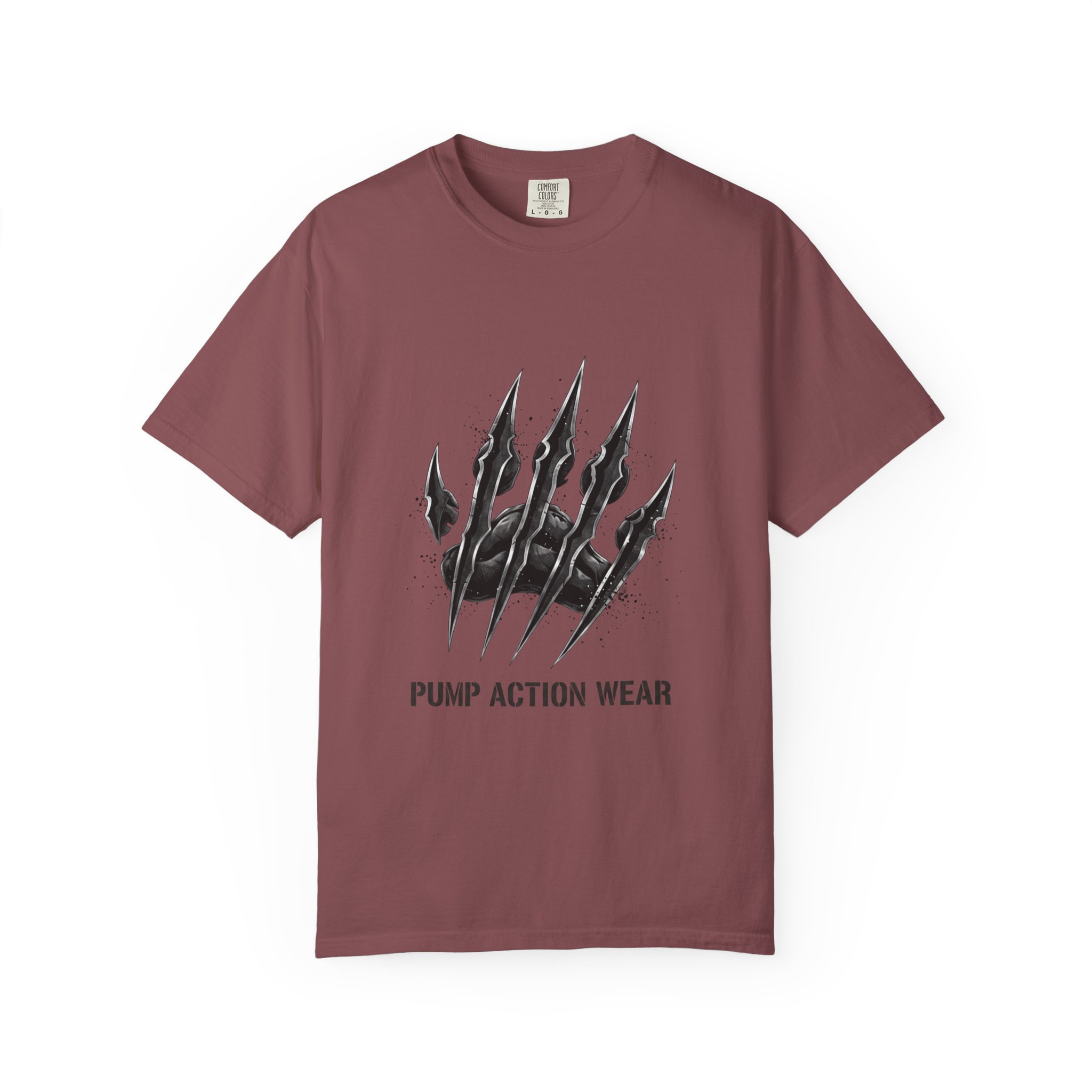 Pump Action Wear Graphic T-Shirt — Tactical Claw Logo Tee - Image 5