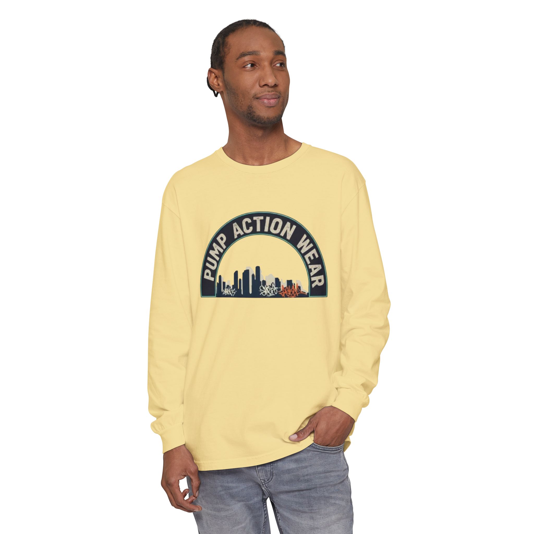 Pump Action Wear Skyline Long Sleeve Tee - Image 31