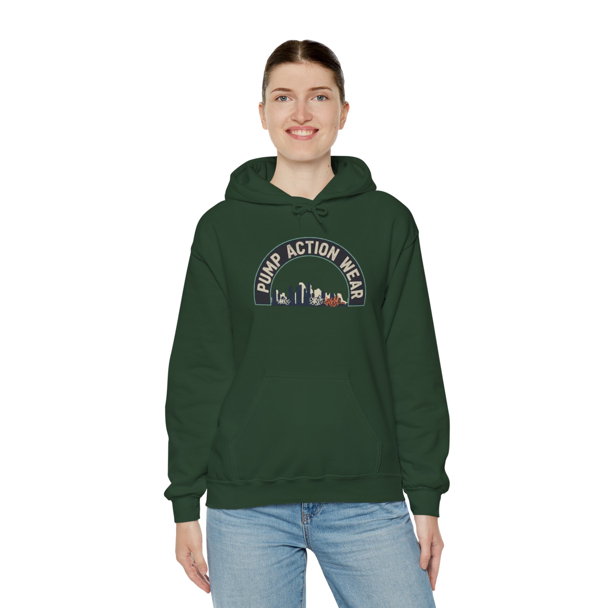 Pump Action Wear Hoodie 25 — Pullover - Image 24