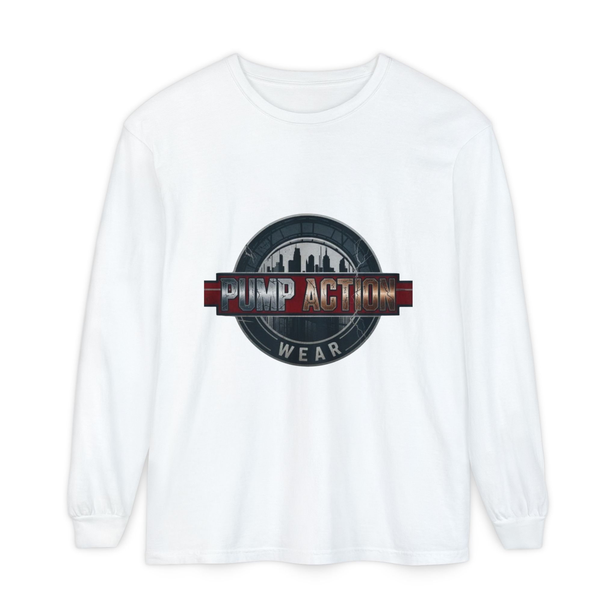 Pump Action Logo Long Sleeve Tee