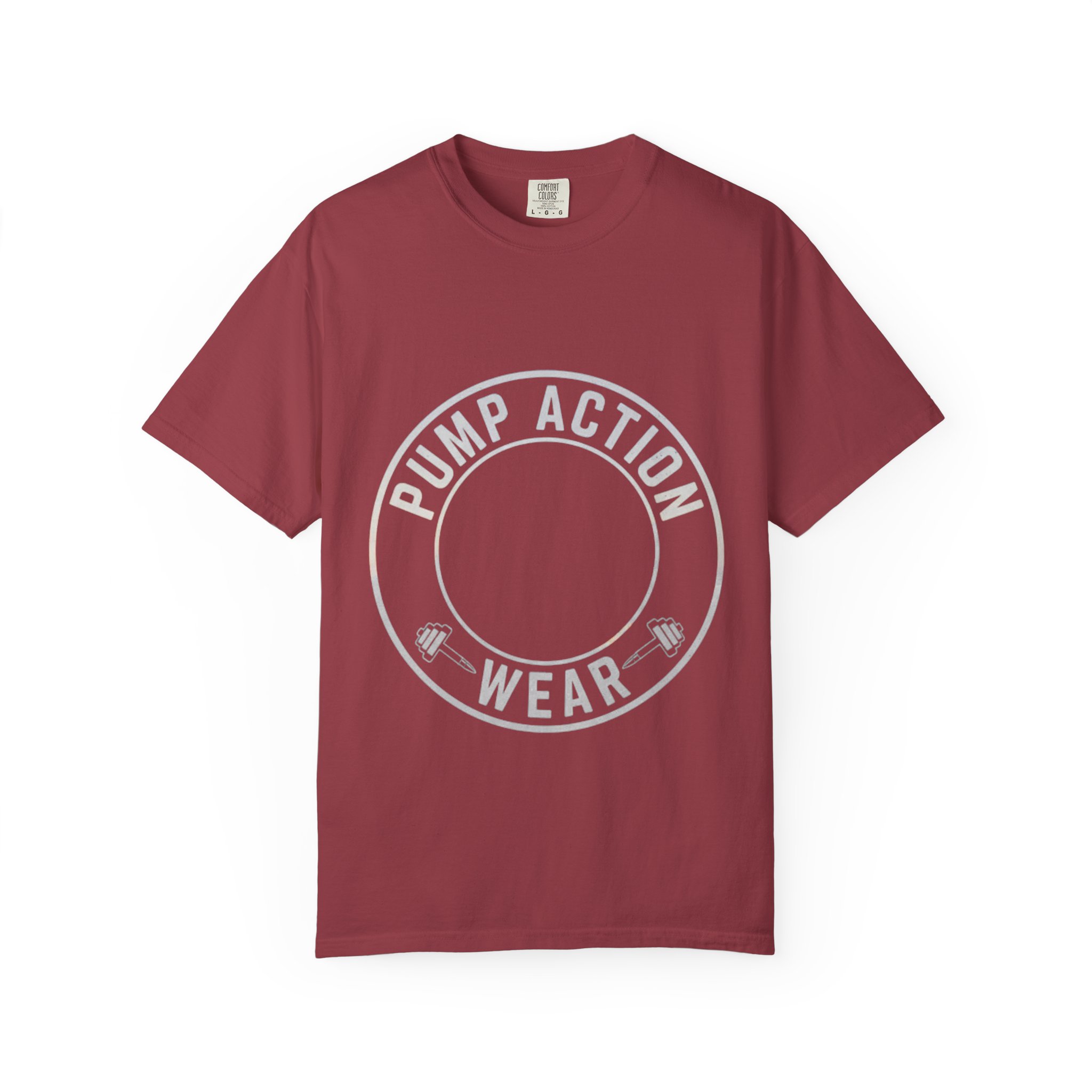 Pump Action Wear T‑Shirt — Vintage Crest Graphic Tee - Image 49