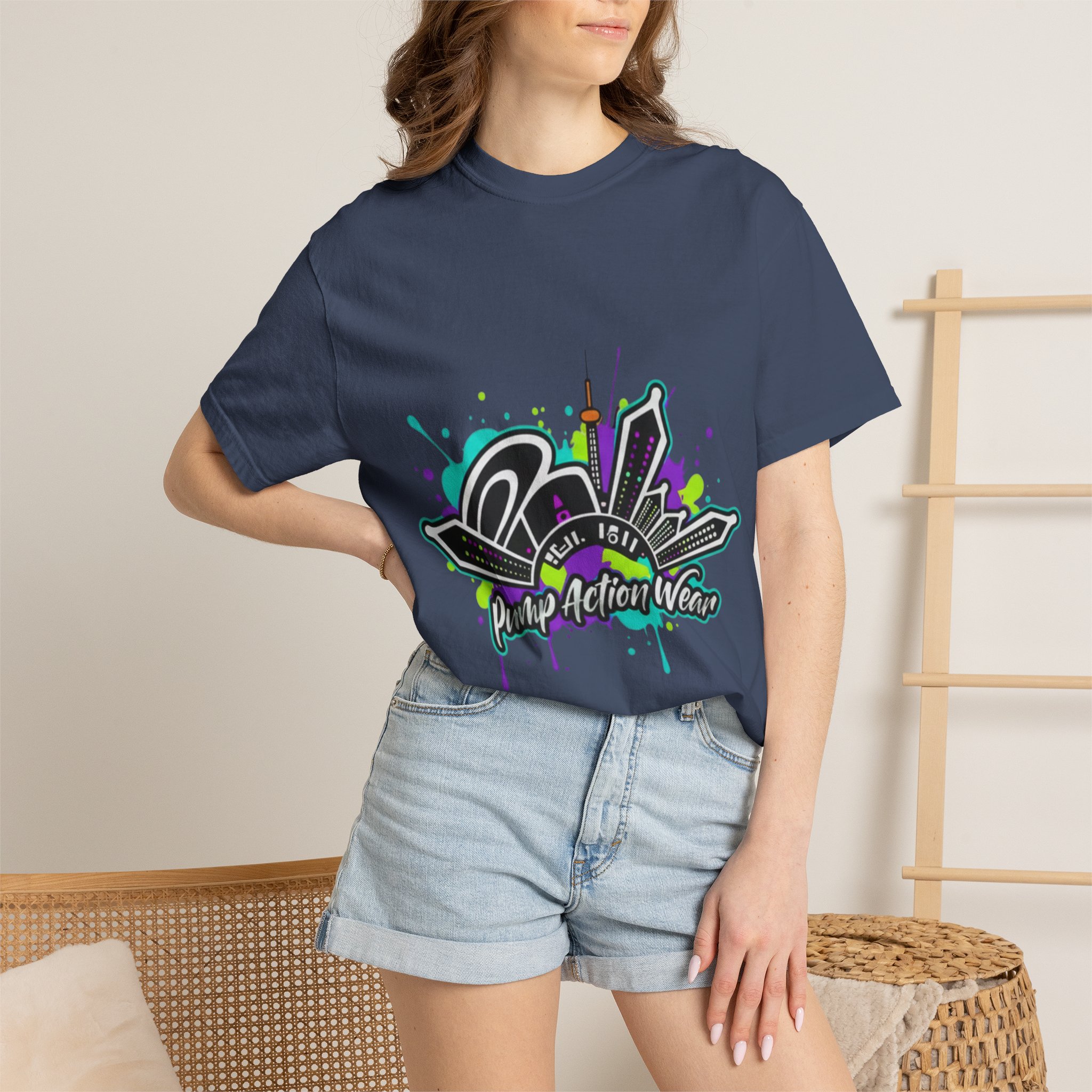 Graffiti City “Pimp-Action Wear” Graphic T-Shirt - Image 40