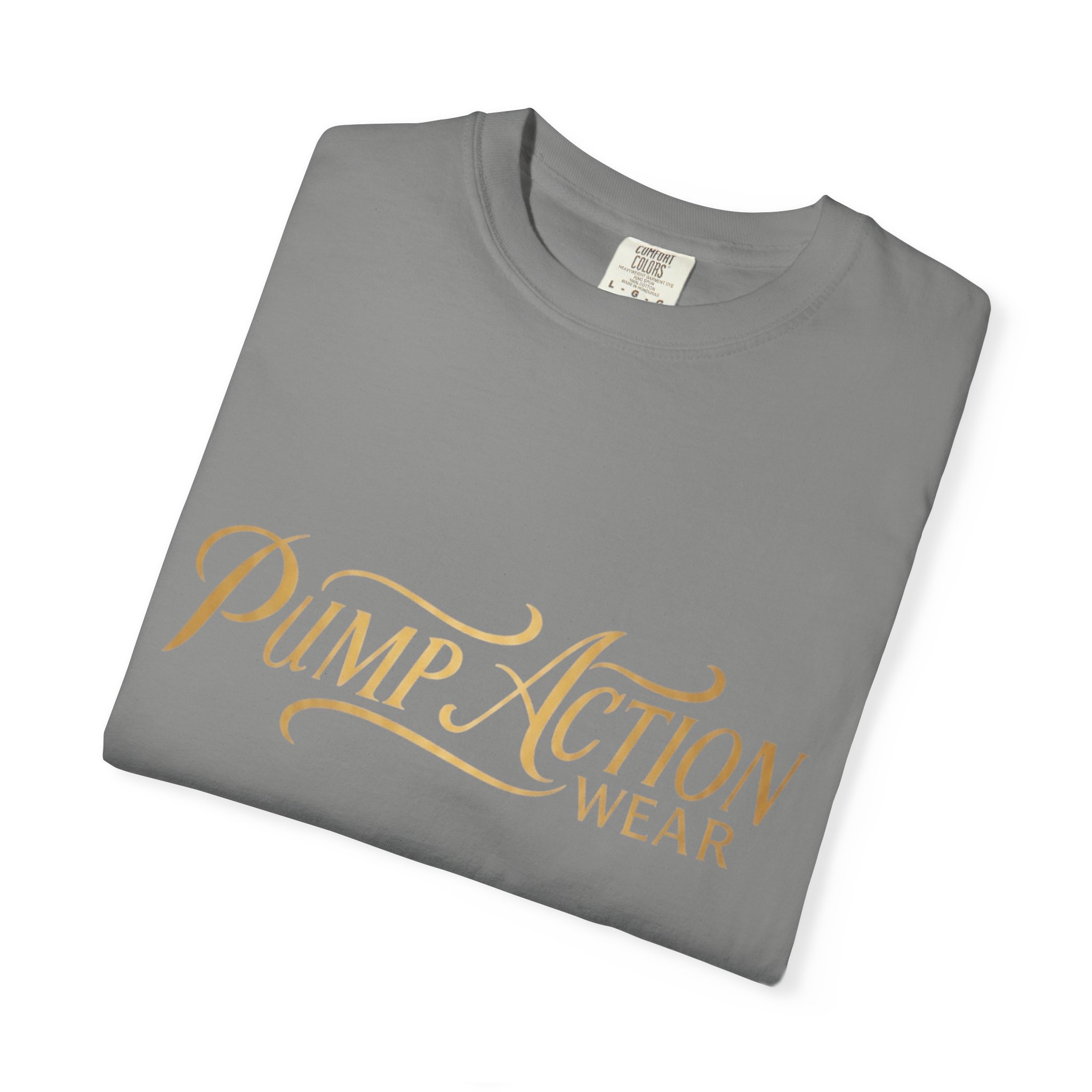 Pump Action Wear Script T-Shirt — Vintage Script Logo Tee - Image 35