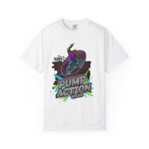 Pump Action Wear Skateboard Graphic T-Shirt — Retro Streetwear Tee