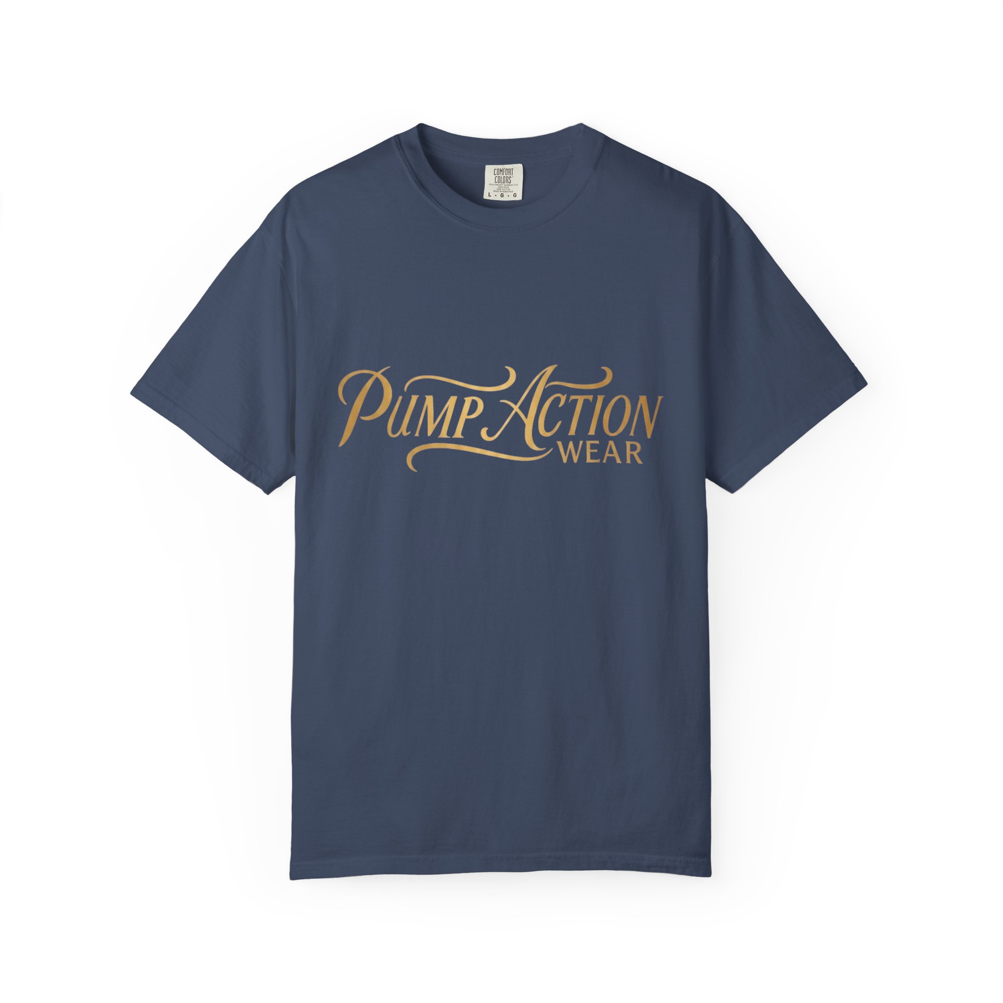 Pump Action Wear Script T-Shirt — Vintage Script Logo Tee - Image 37