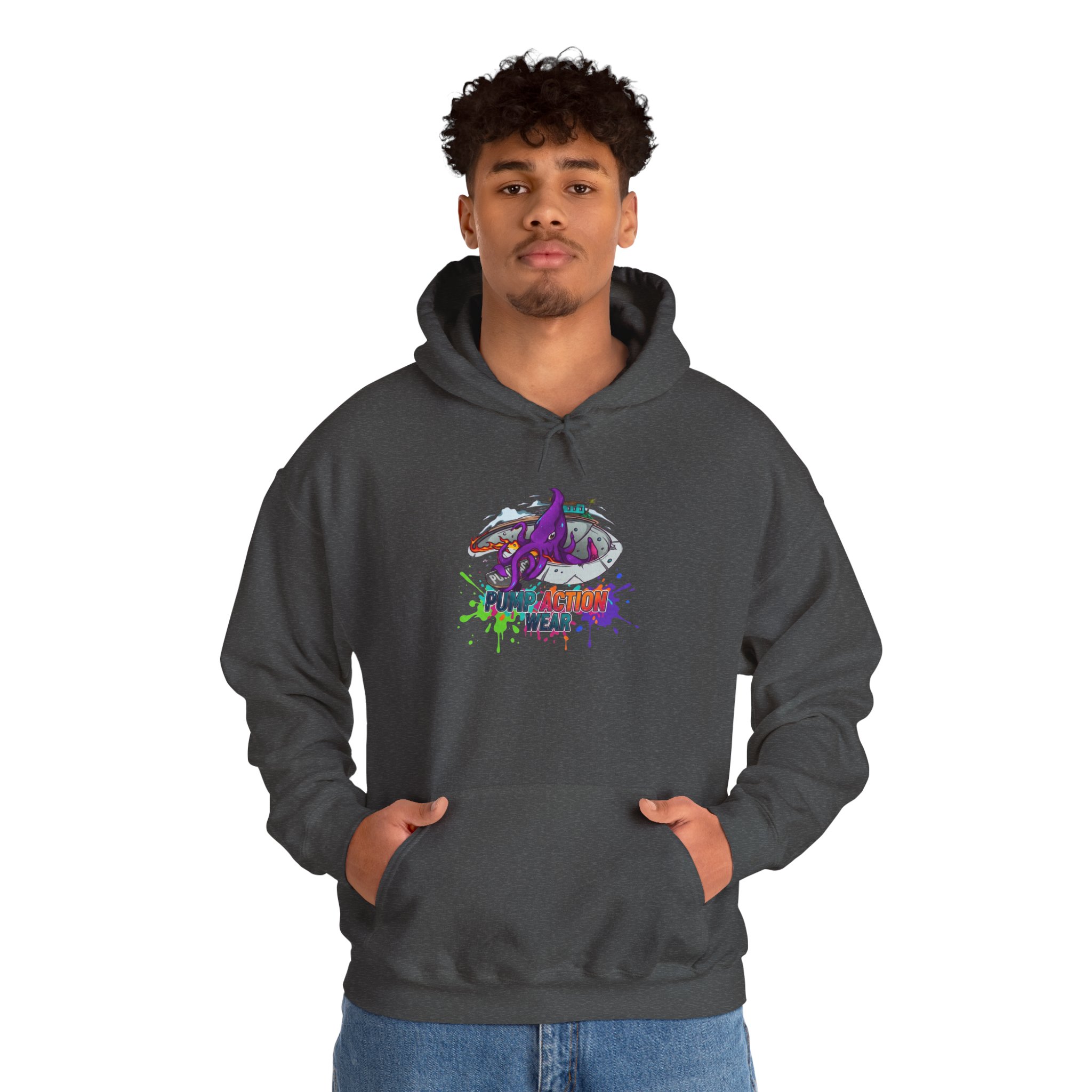 Pump Action Wear Hoodie 11 — Pullover - Image 35