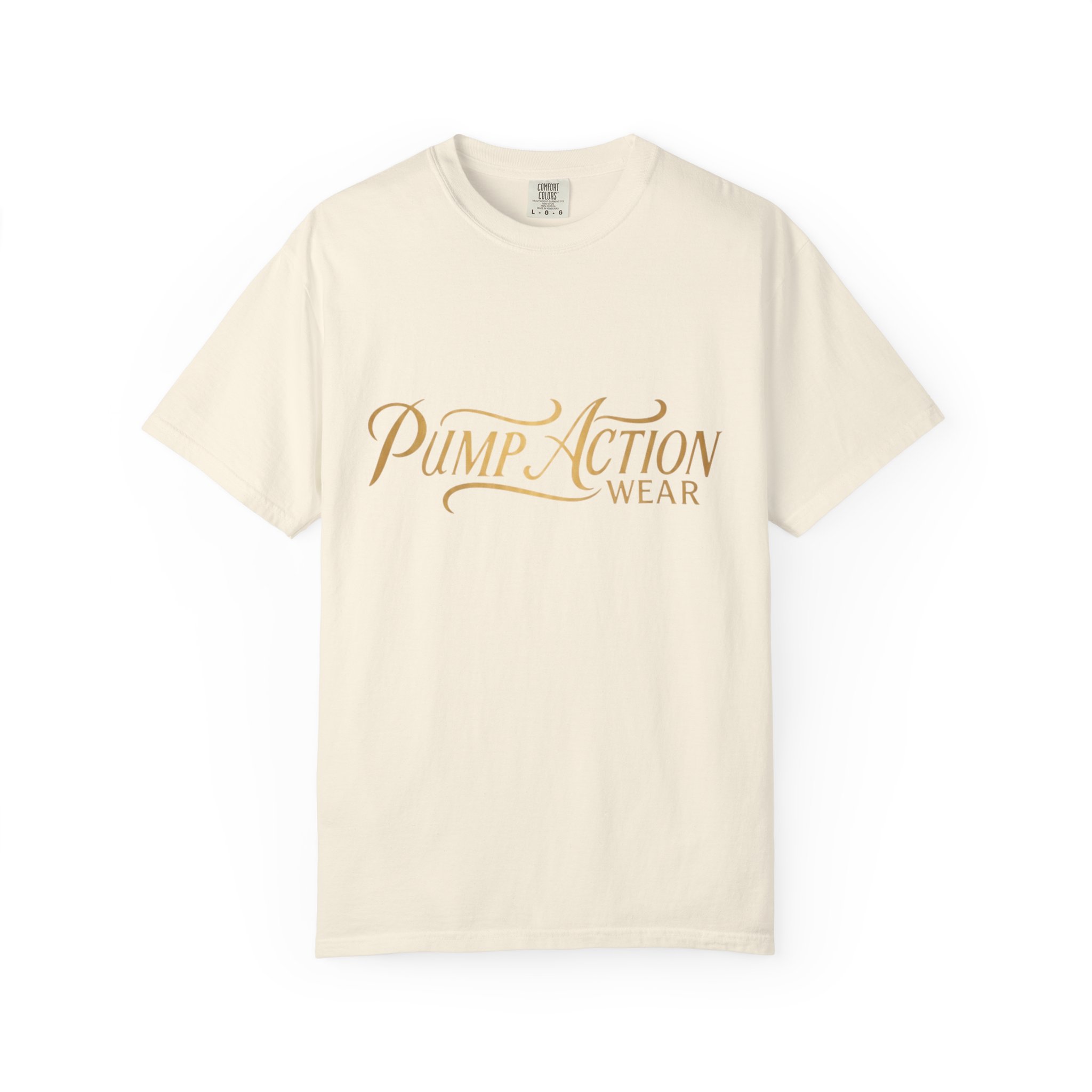 Pump Action Wear Script T-Shirt — Vintage Script Logo Tee - Image 9