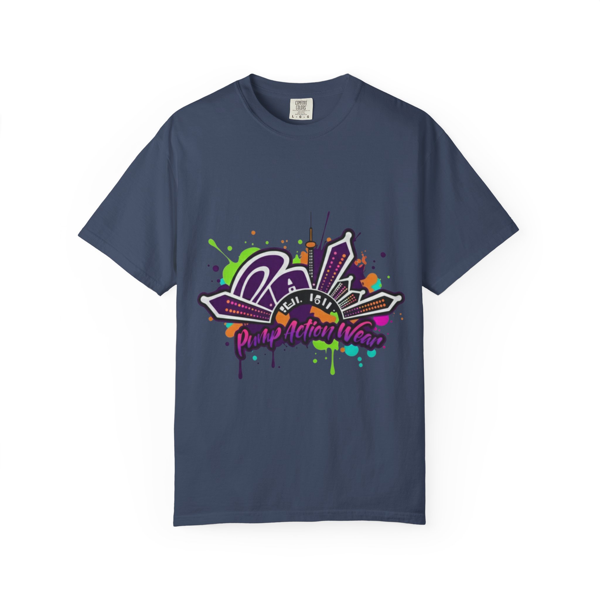 T-Shirt — Retro Graffiti 'Party All Night' Graphic Tee - Image 33