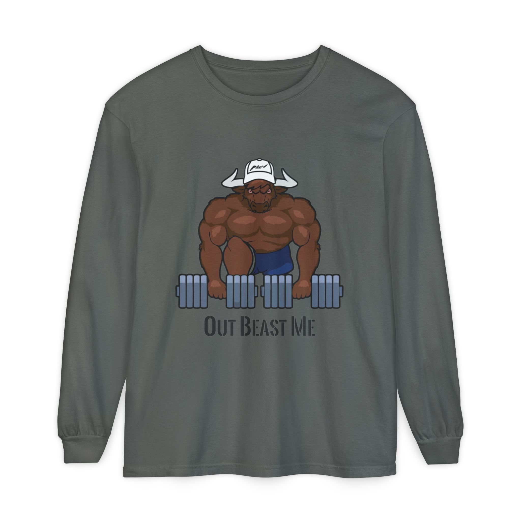 Out Beast Me Long Sleeve Shirt — Motivational Gym Tee - Image 37
