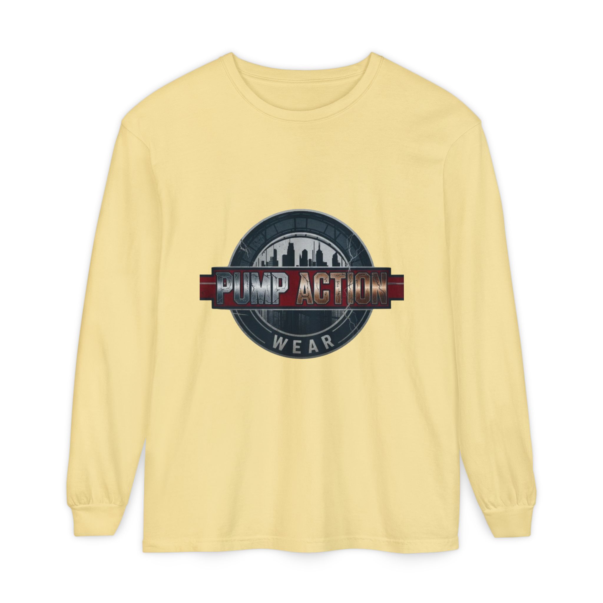 Pump Action Logo Long Sleeve Tee - Image 25