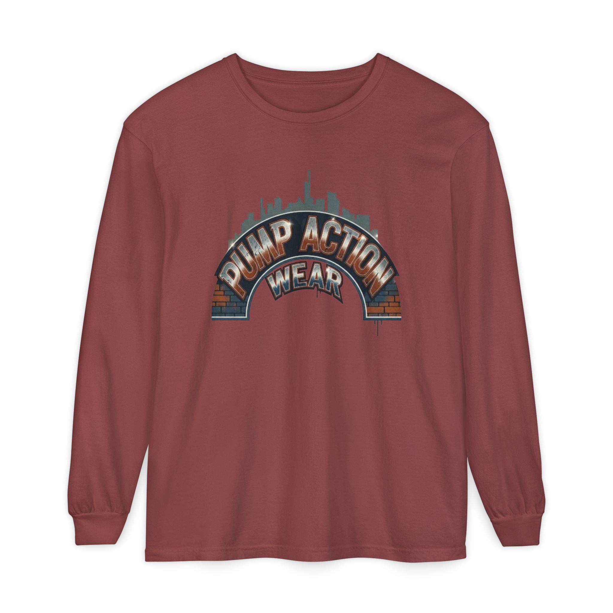 Pump Action Wear Skyline Long Sleeve Tee - Image 13
