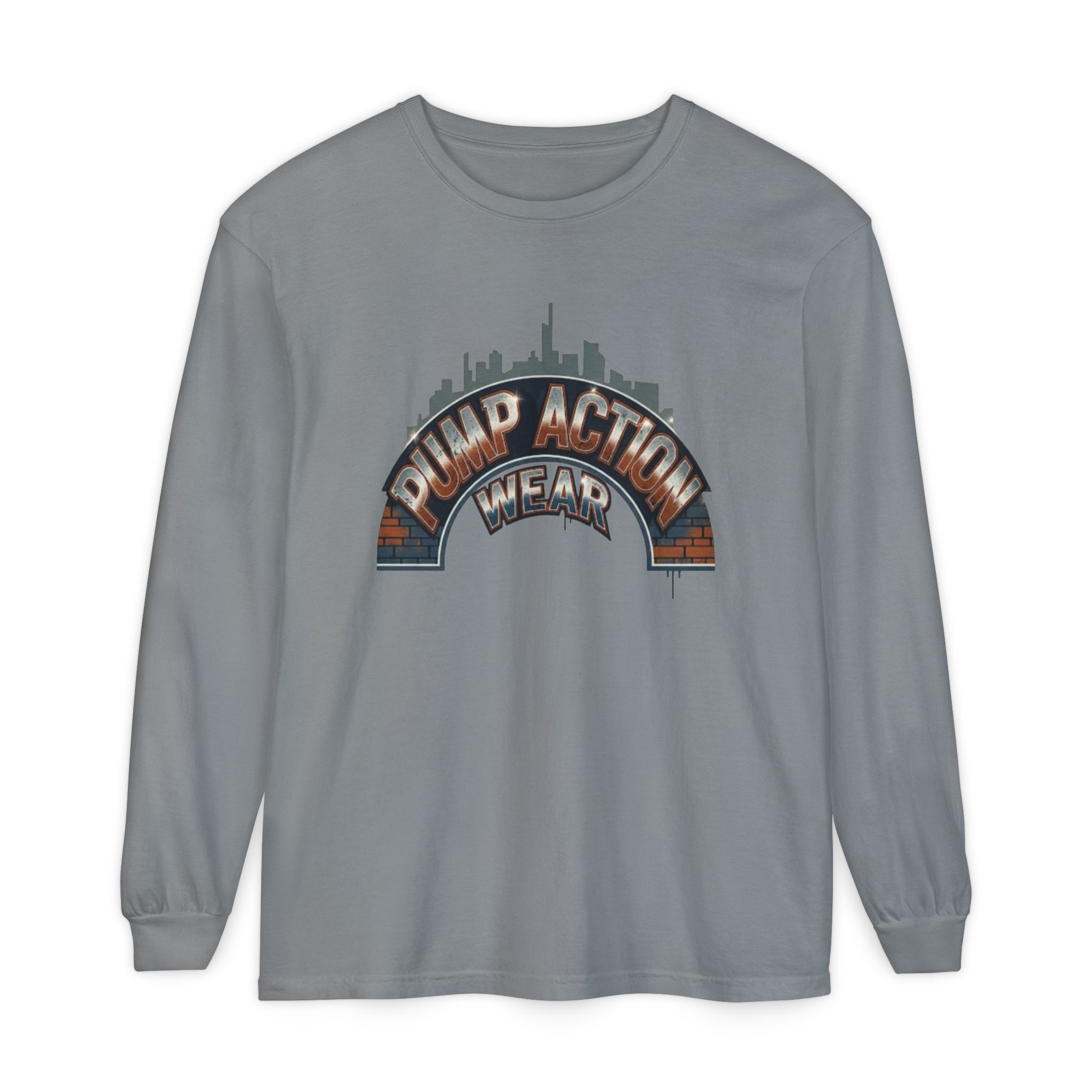 Pump Action Wear Skyline Long Sleeve Tee - Image 37