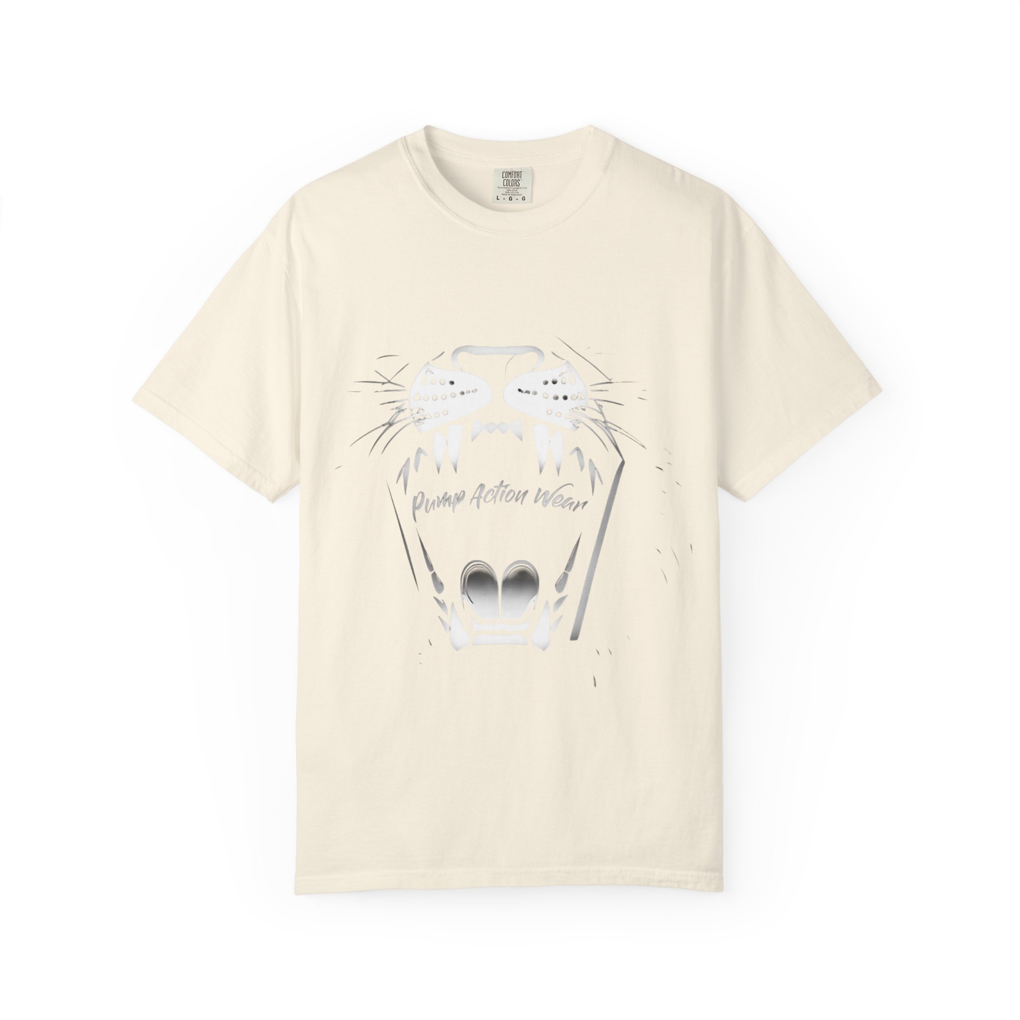 Cat Jaw Graphic T-Shirt — 'Please Afford Meow' Minimalist Cat Face Tee - Image 9