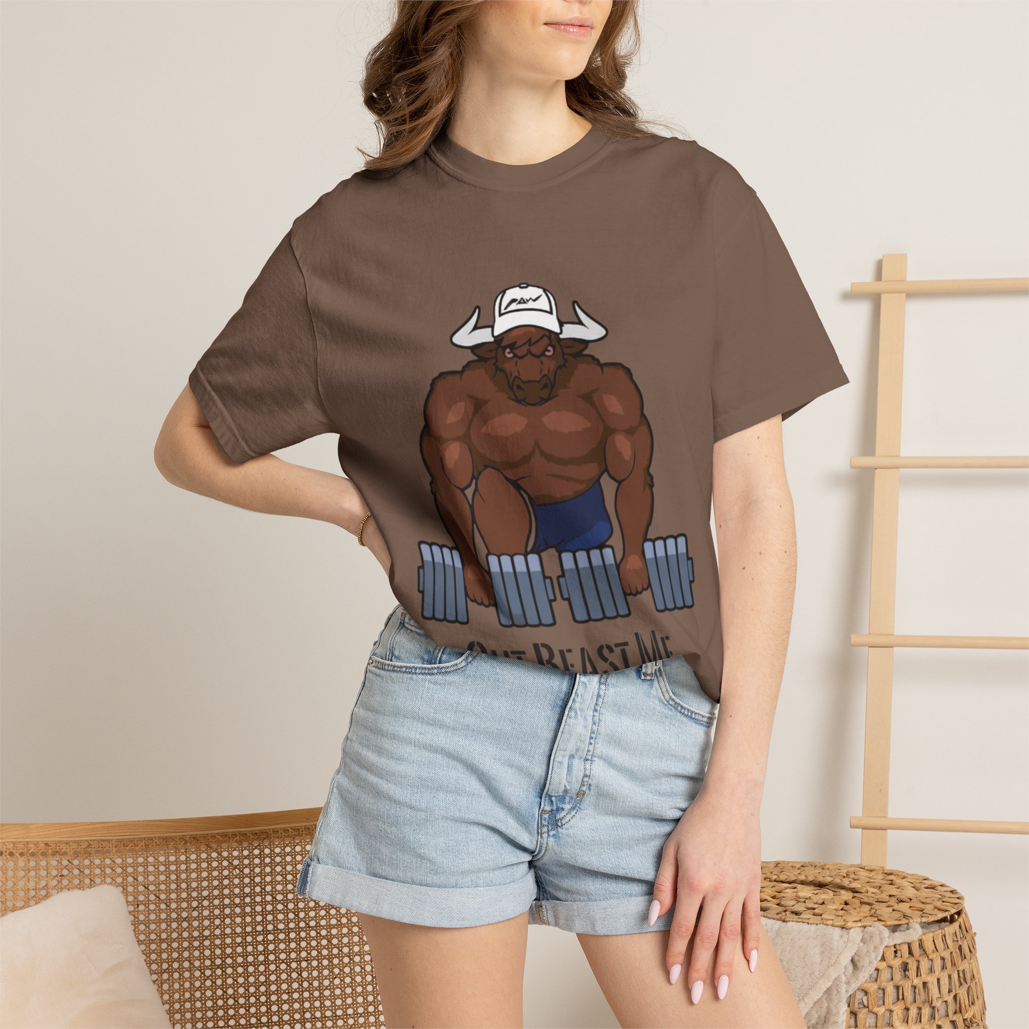 Out Beast Me T-Shirt — Motivational Gym Workout Tee - Image 16