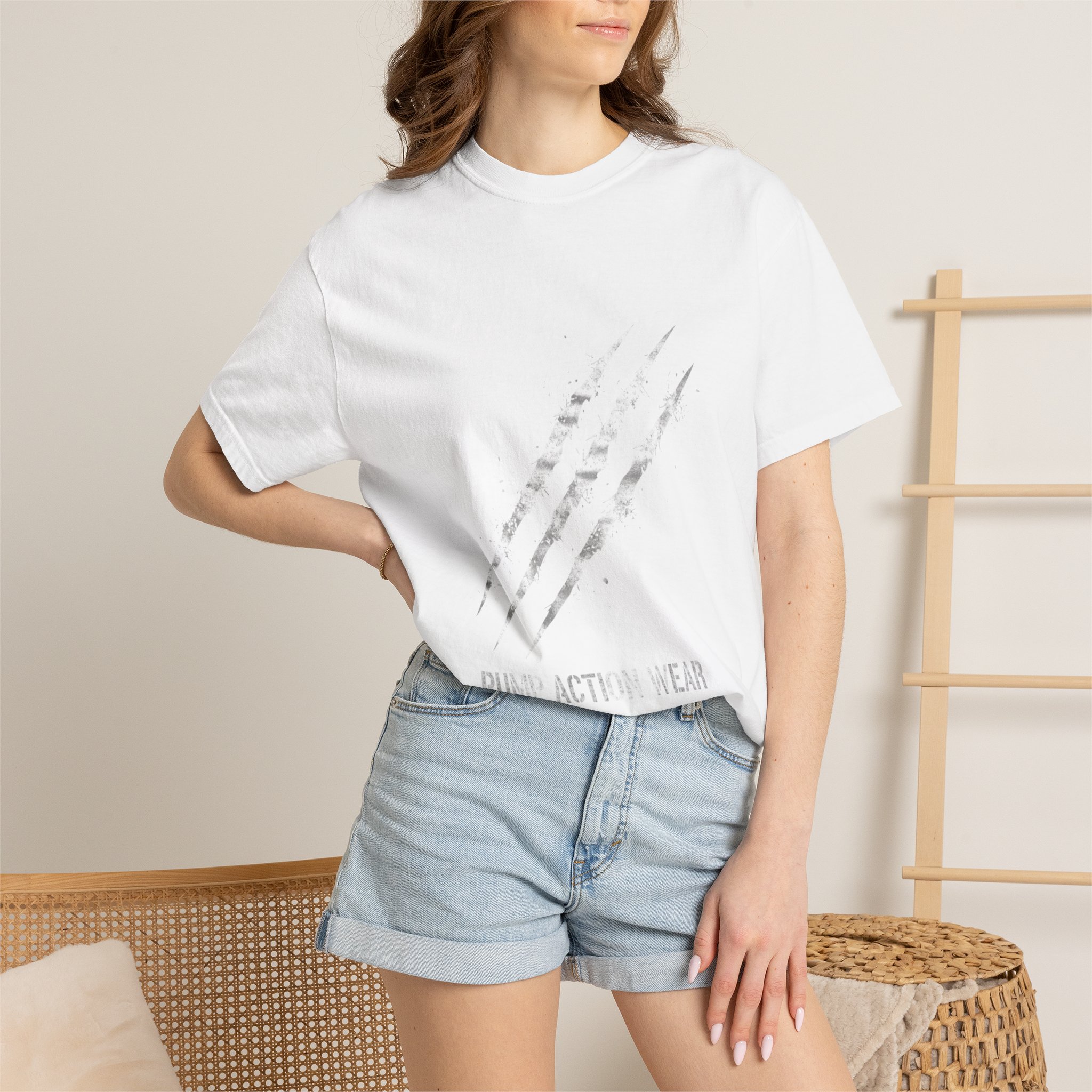 Ripped Claw Graphic T-Shirt — "Pure Active Wear" - Image 4