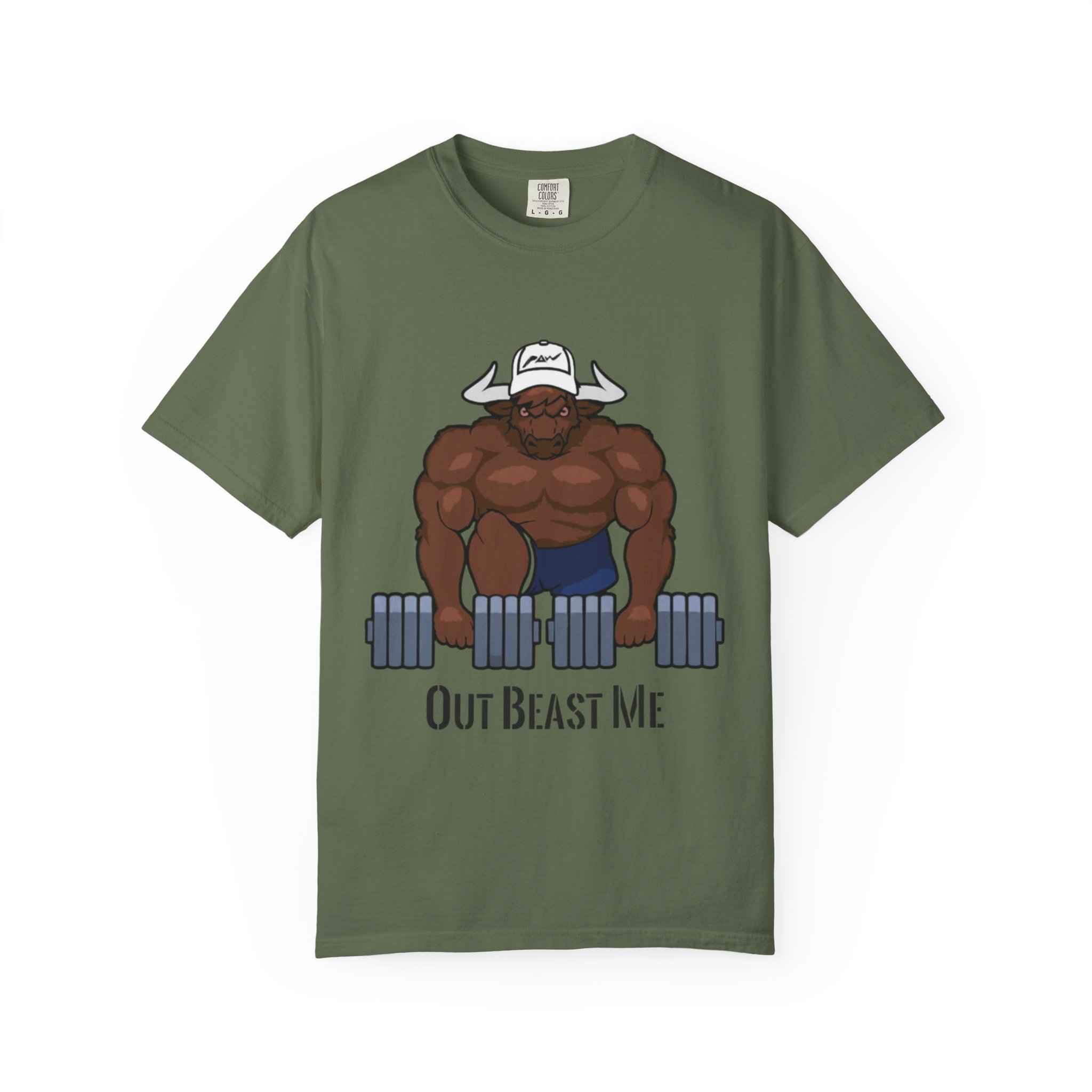 Out Beast Me T-Shirt — Motivational Gym Workout Tee - Image 25