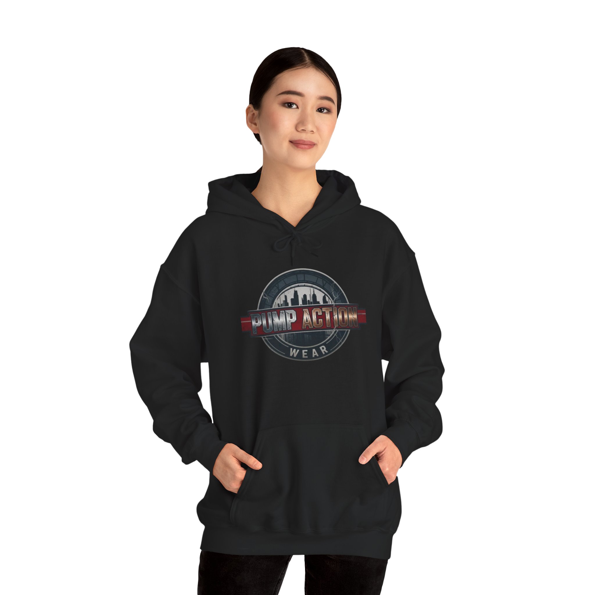 Pump Action Wear Hoodie 27 — Pullover - Image 2