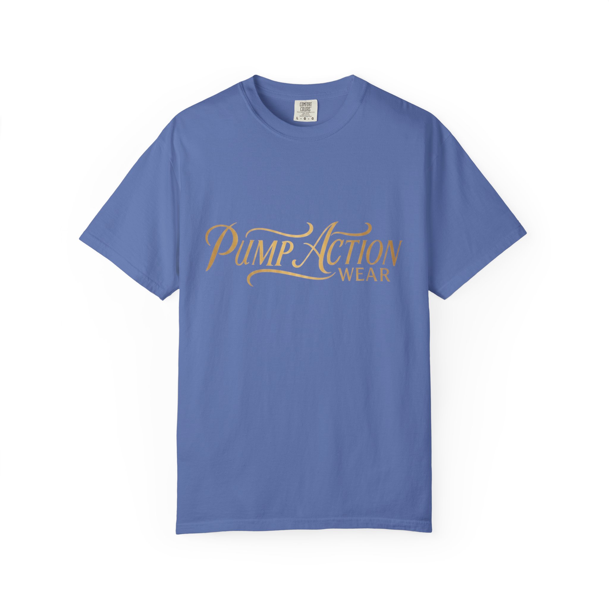 Pump Action Wear Script T-Shirt — Vintage Script Logo Tee - Image 29