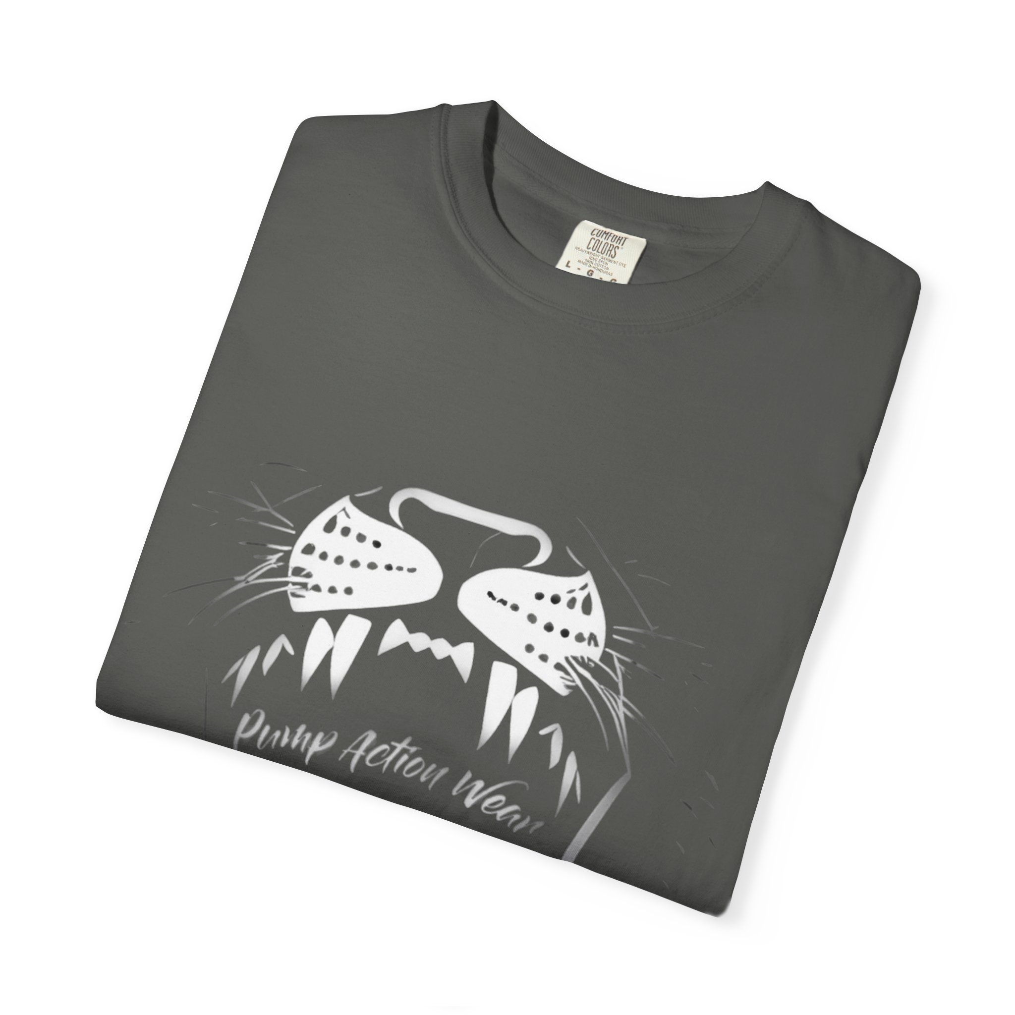 Cat Jaw Graphic T-Shirt — 'Please Afford Meow' Minimalist Cat Face Tee - Image 19