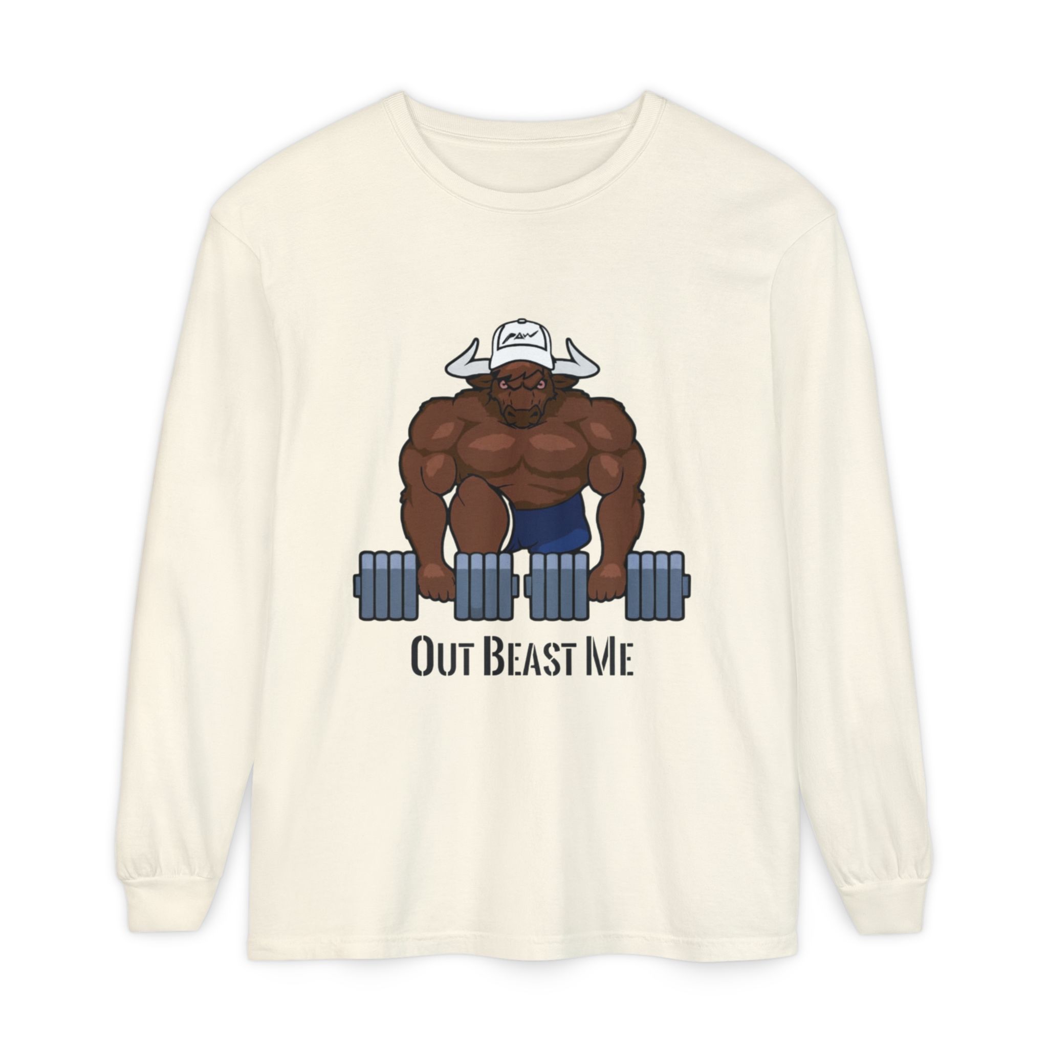 Out Beast Me Long Sleeve Shirt — Motivational Gym Tee - Image 17