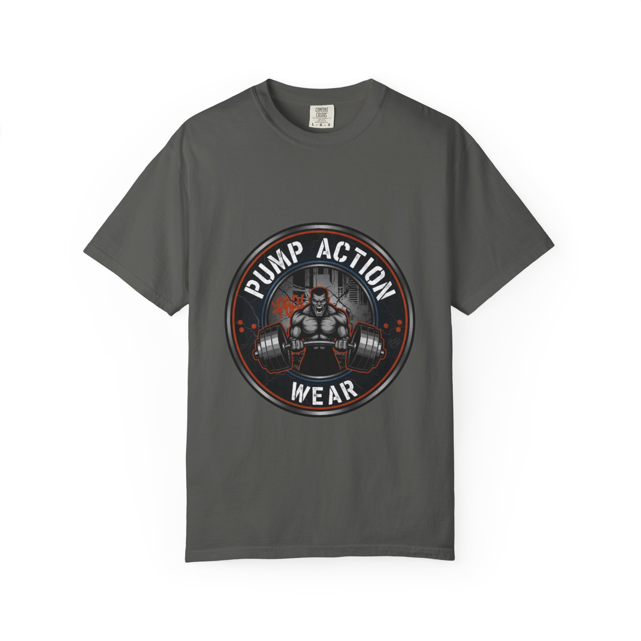 Gym T-Shirt — "Pump Action Wear" Muscle Weightlifting Tee - Image 17