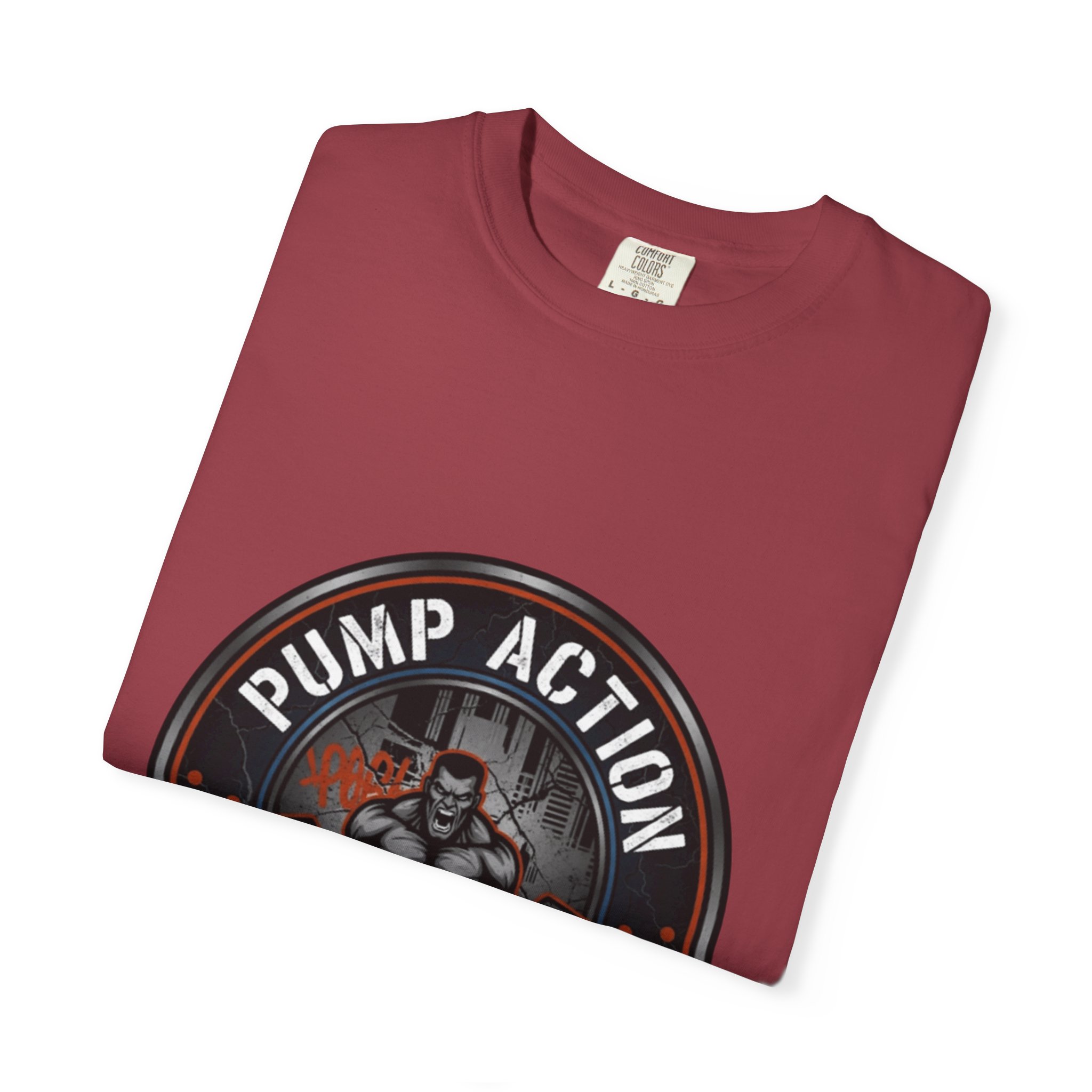 Gym T-Shirt — "Pump Action Wear" Muscle Weightlifting Tee - Image 51