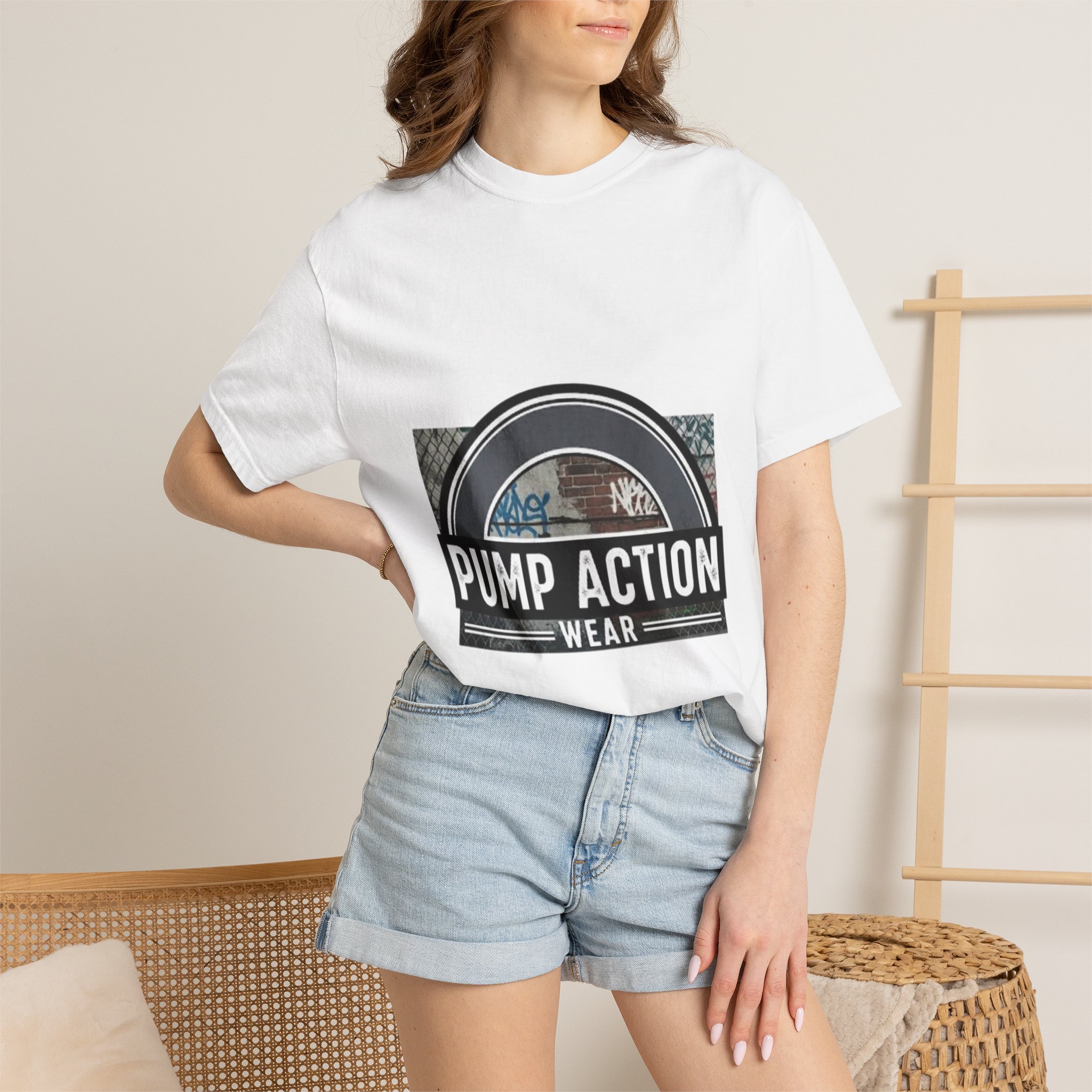 Pump Action Wear Graphic T-Shirt - Image 4