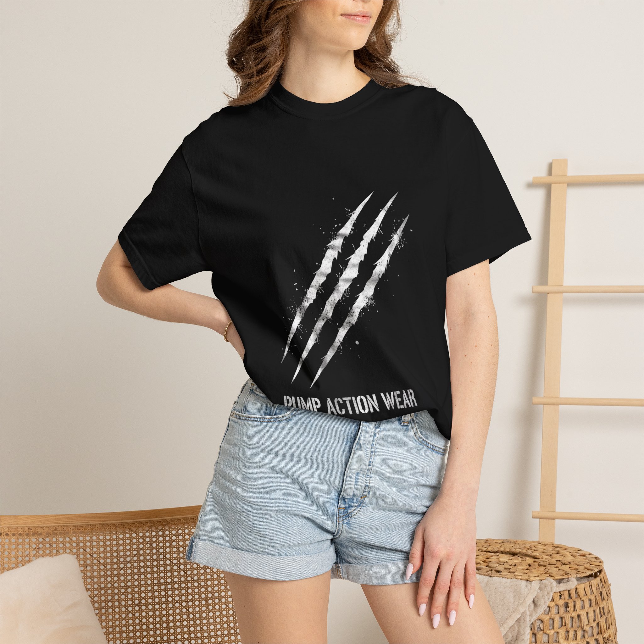 Ripped Claw Graphic T-Shirt — "Pure Active Wear" - Image 48
