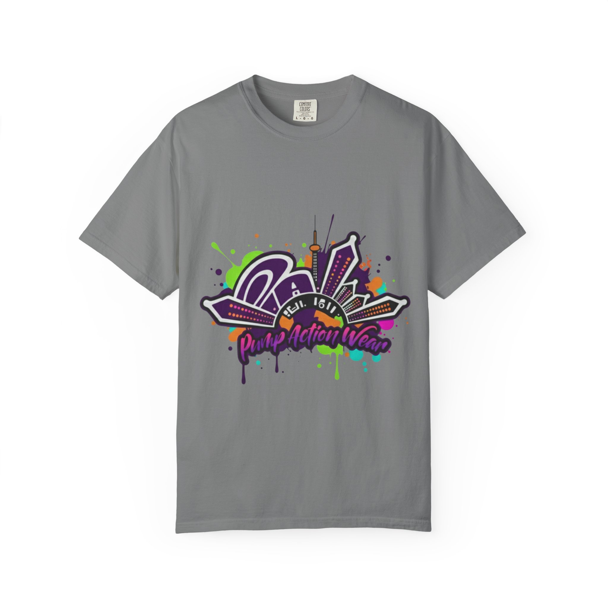 T-Shirt — Retro Graffiti 'Party All Night' Graphic Tee - Image 21