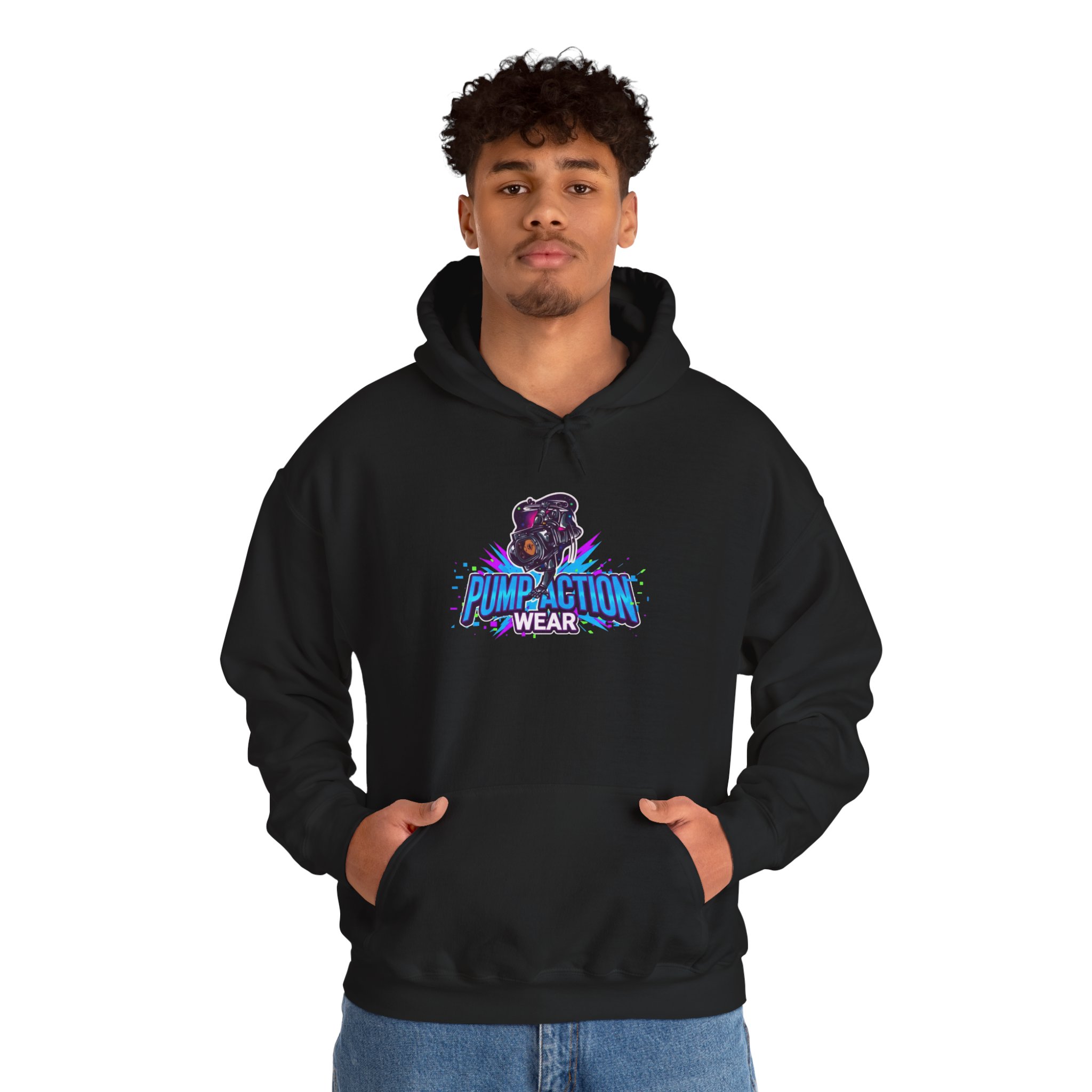 Pump Action Wear Hoodie 09 — Pullover - Image 3