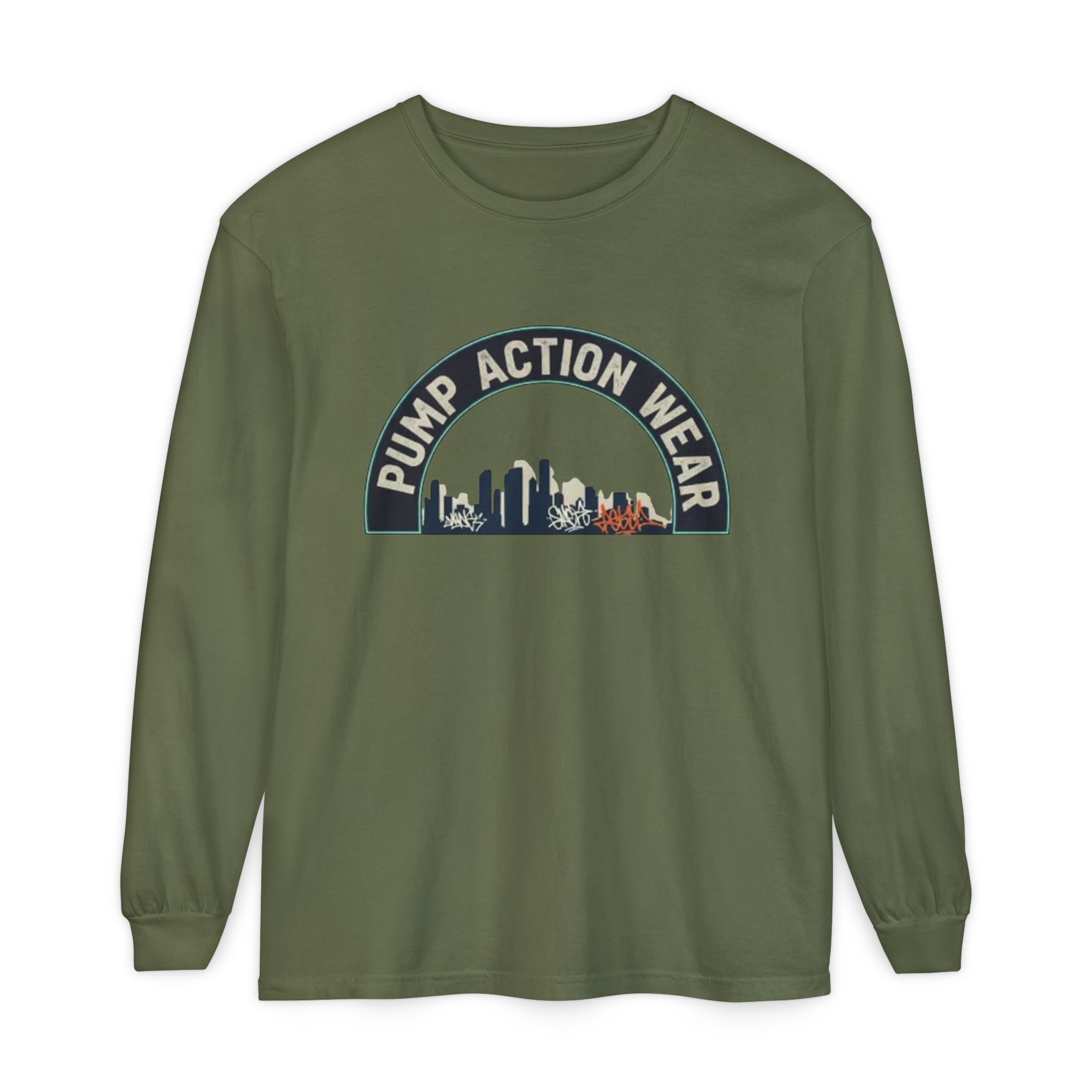 Pump Action Wear Skyline Long Sleeve Tee - Image 45