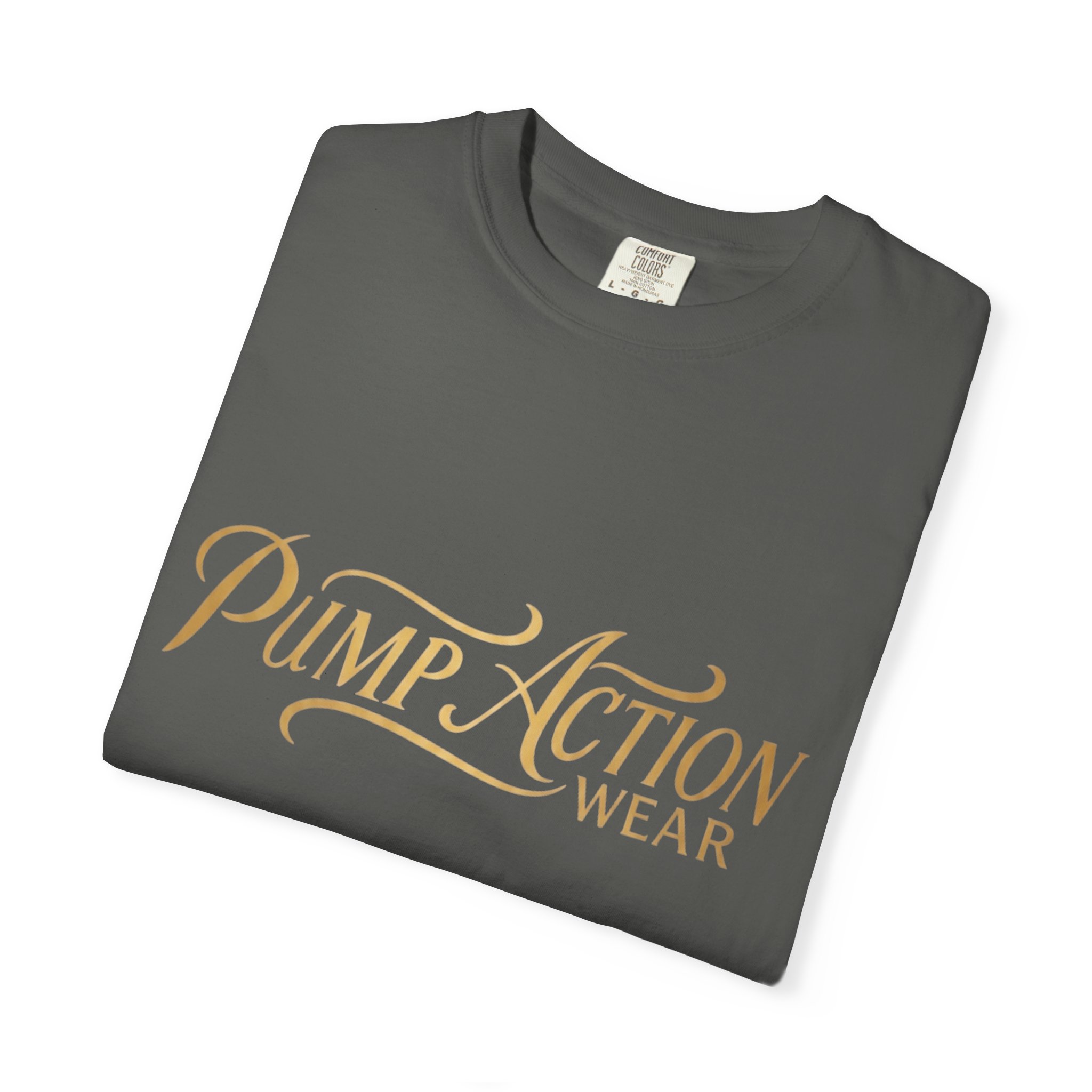 Pump Action Wear Script T-Shirt — Vintage Script Logo Tee - Image 19