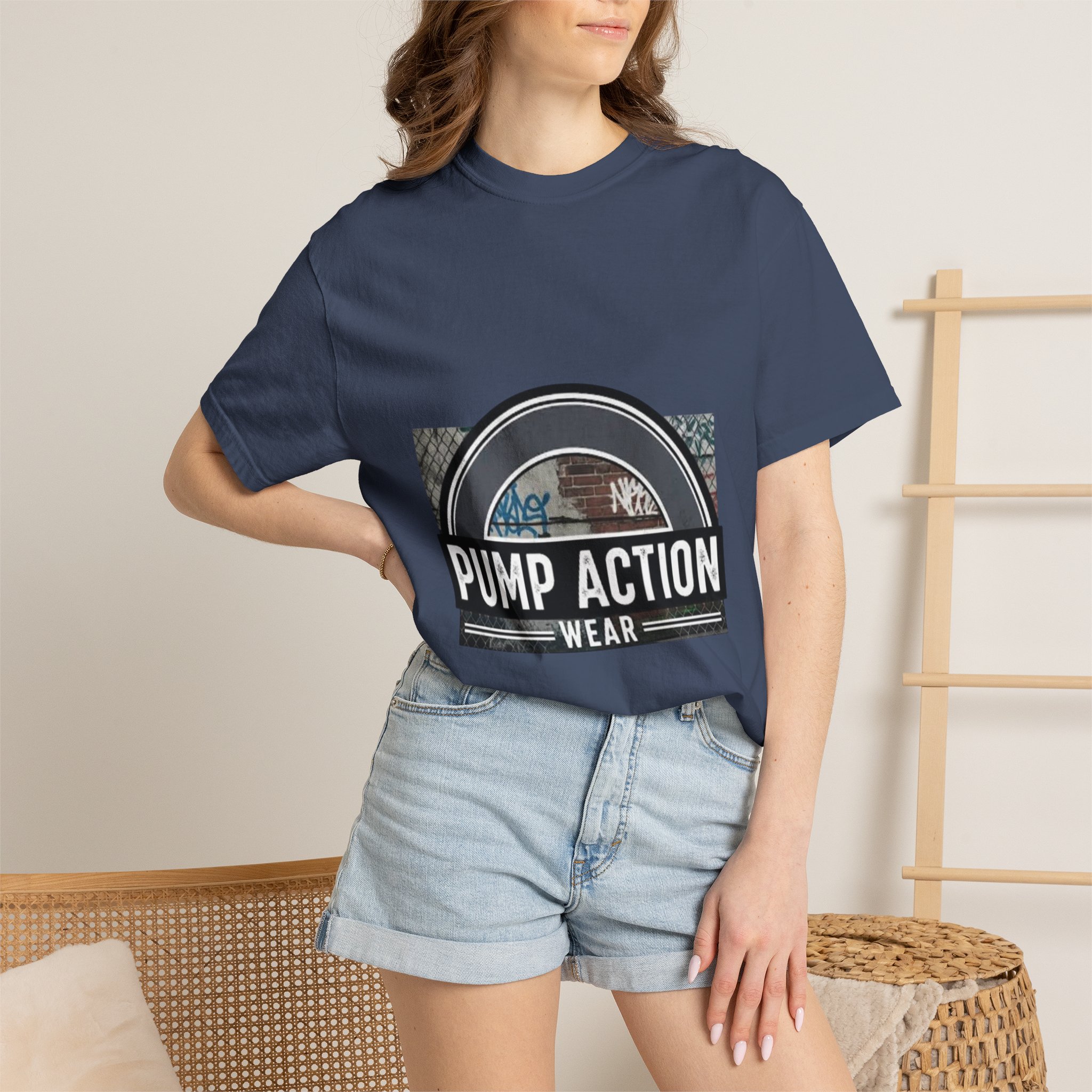 Pump Action Wear Graphic T-Shirt - Image 40