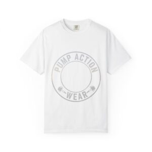 Pump Action Wear T‑Shirt — Vintage Crest Graphic Tee