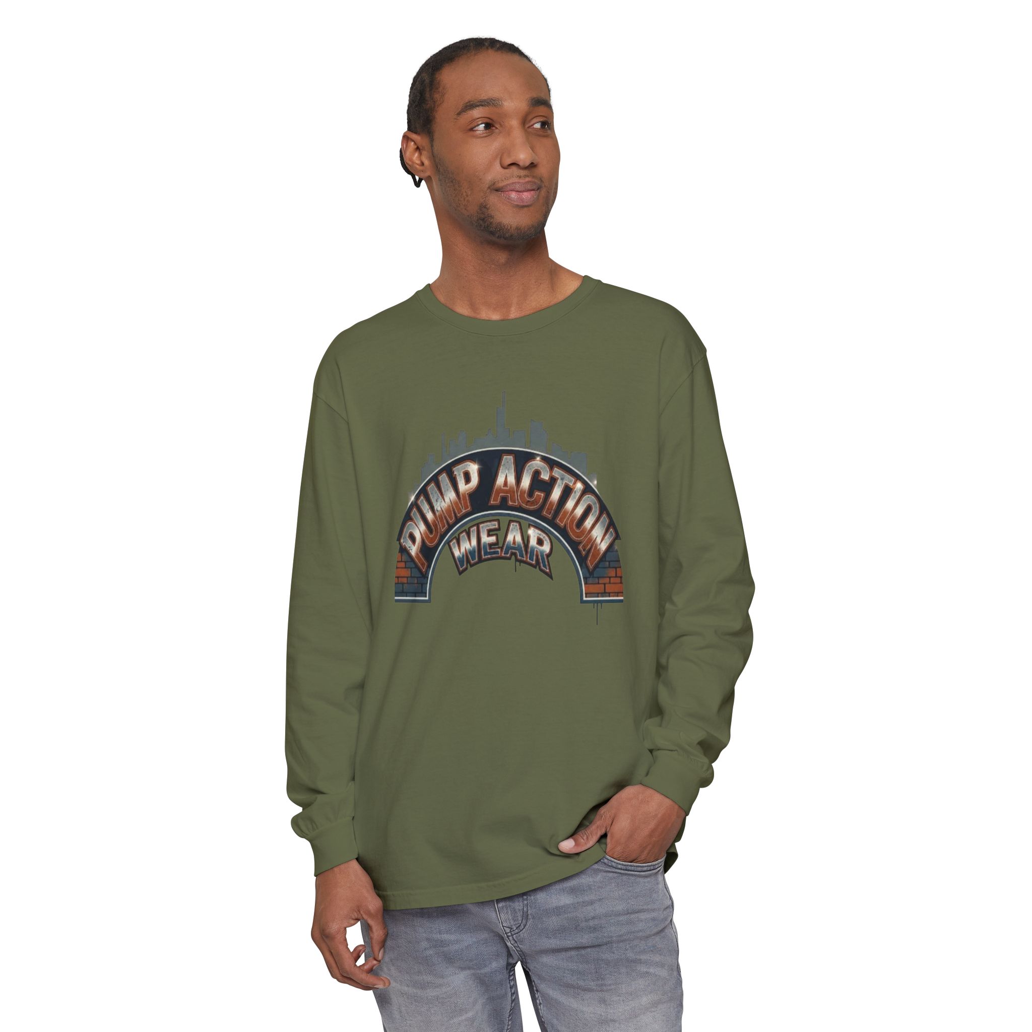 Pump Action Wear Skyline Long Sleeve Tee - Image 43