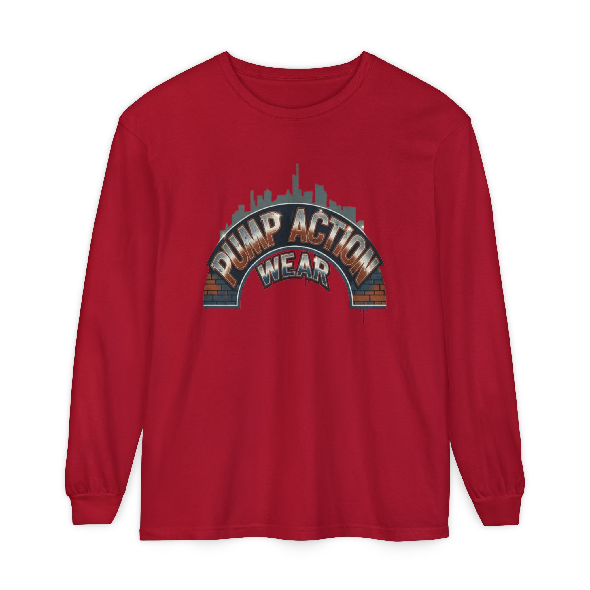 Pump Action Wear Skyline Long Sleeve Tee - Image 65