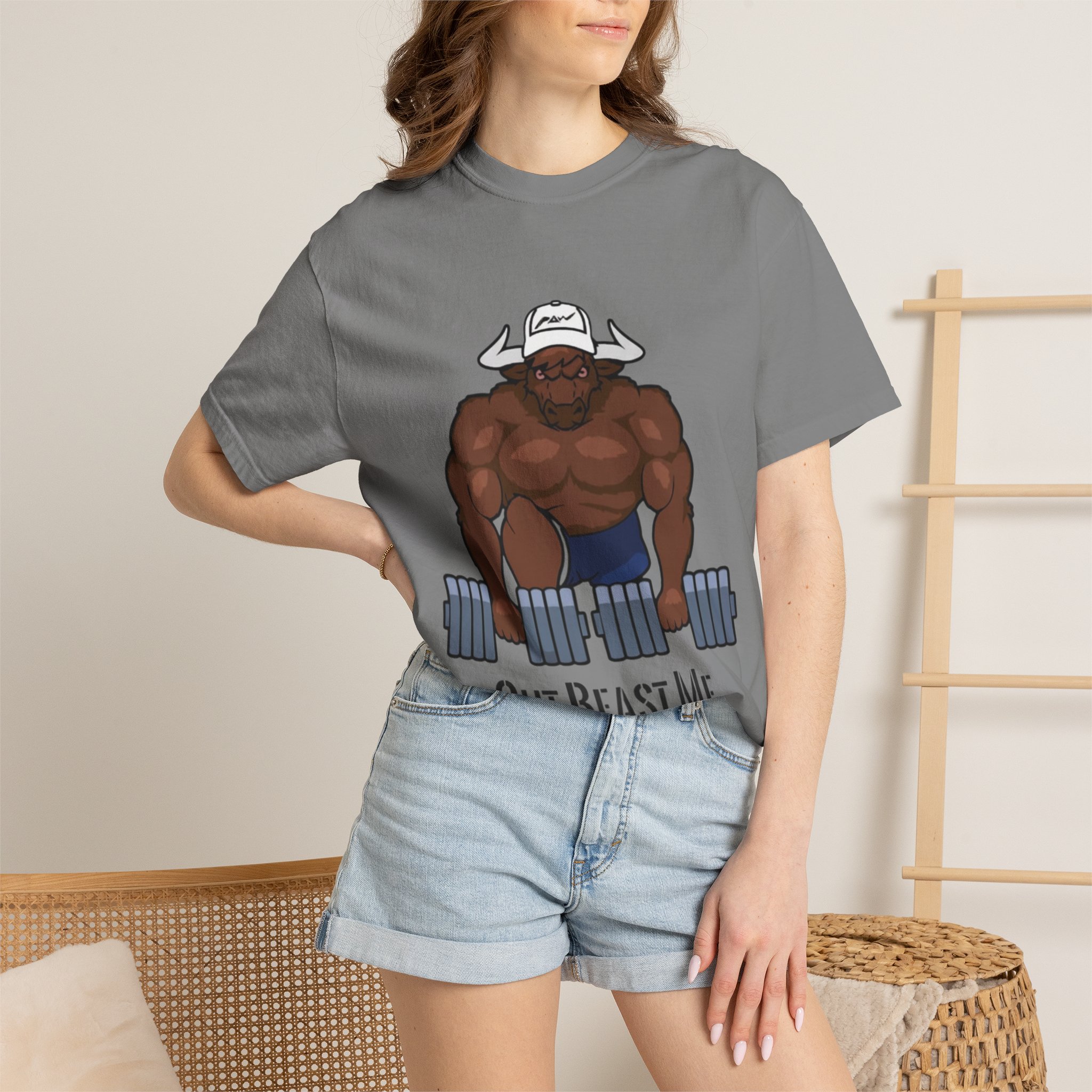 Out Beast Me T-Shirt — Motivational Gym Workout Tee - Image 24