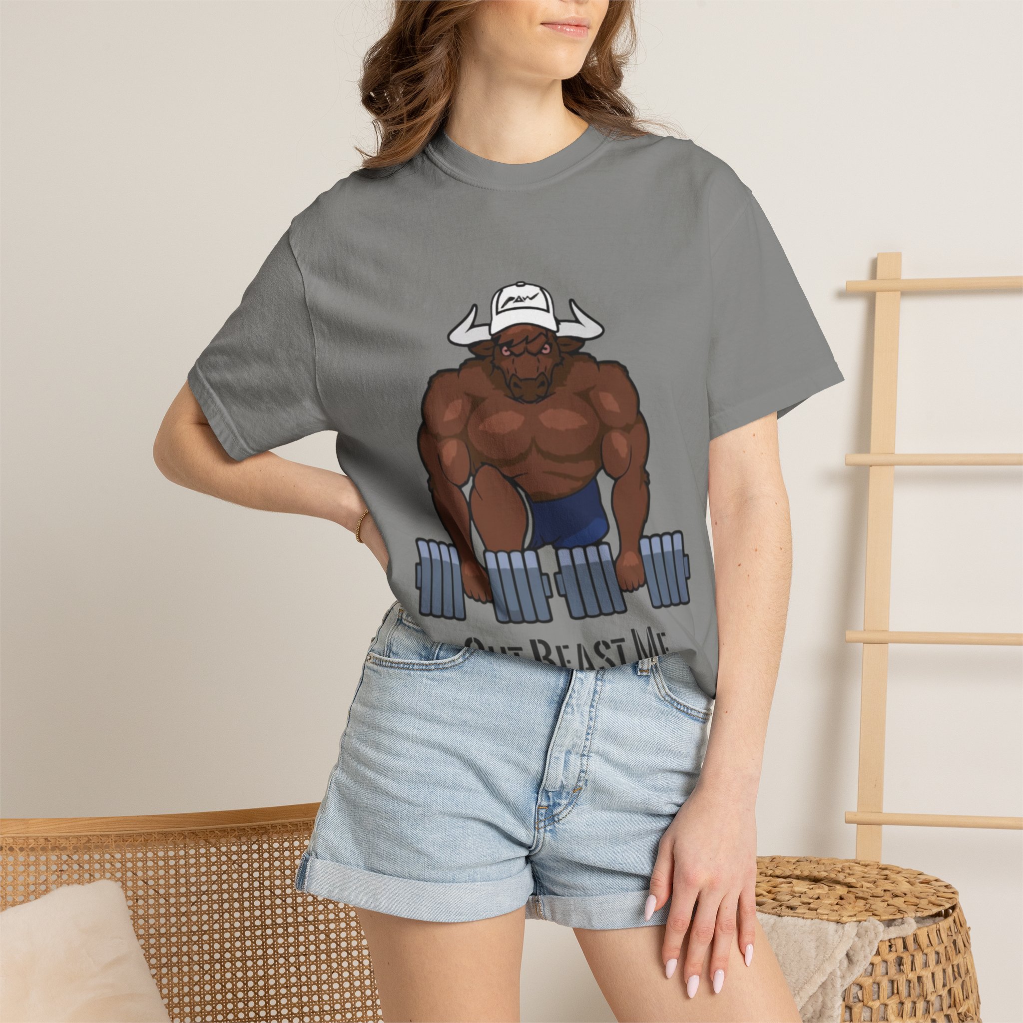 Out Beast Me T-Shirt — Motivational Gym Workout Tee - Image 36