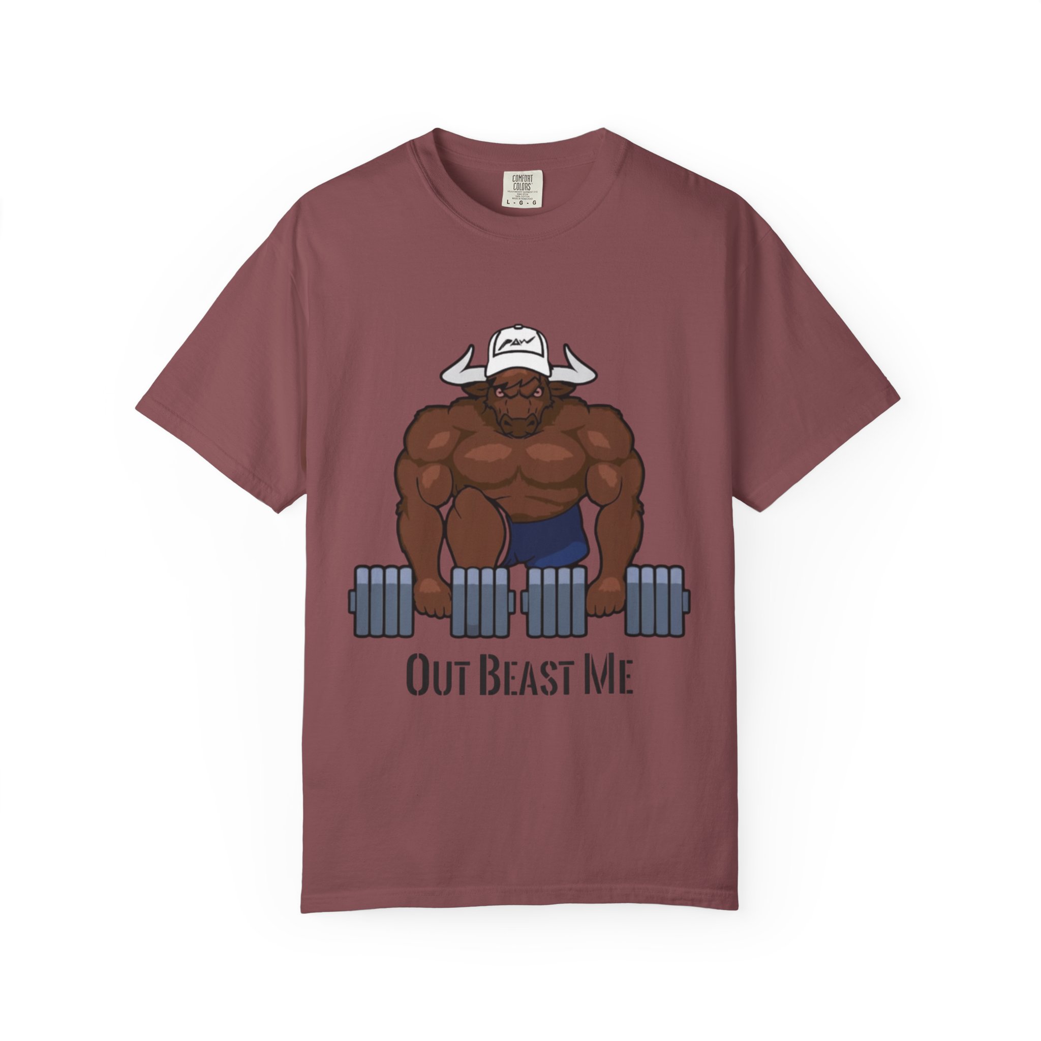 Out Beast Me T-Shirt — Motivational Gym Workout Tee - Image 5