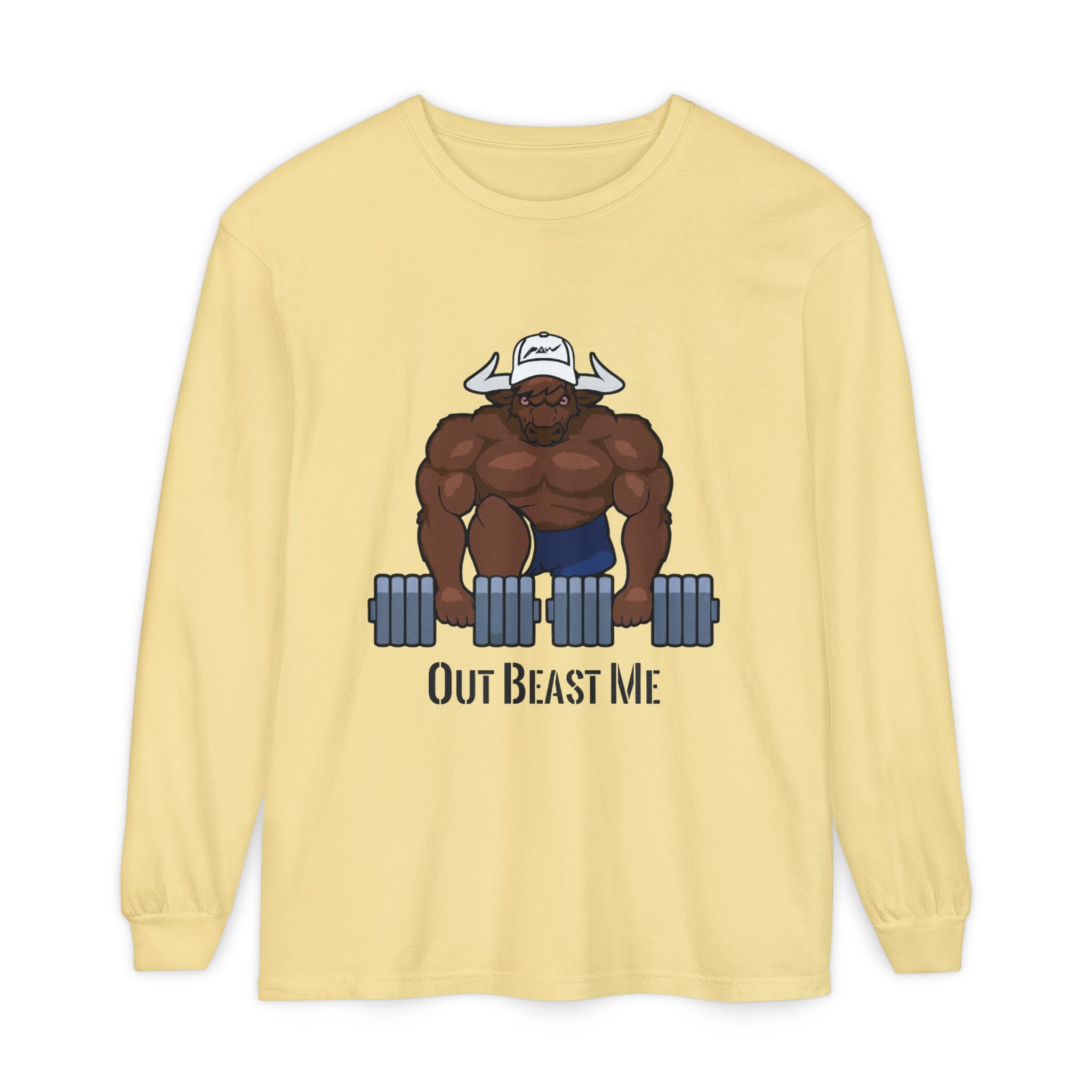 Out Beast Me Long Sleeve Shirt — Motivational Gym Tee - Image 29