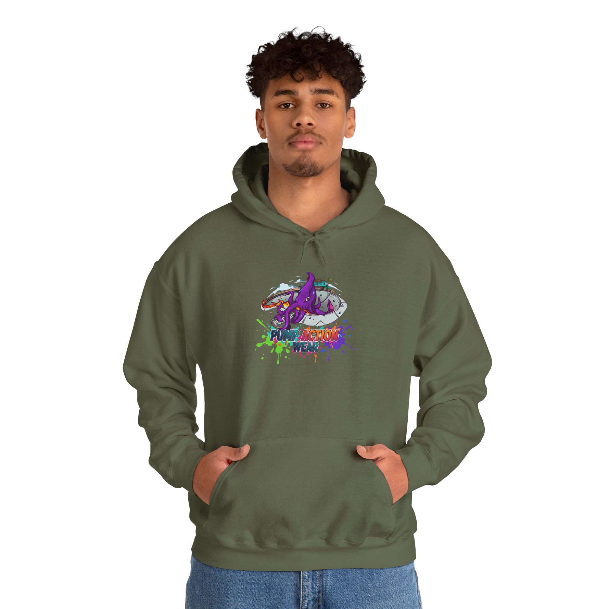 Pump Action Wear Hoodie 11 — Pullover - Image 19