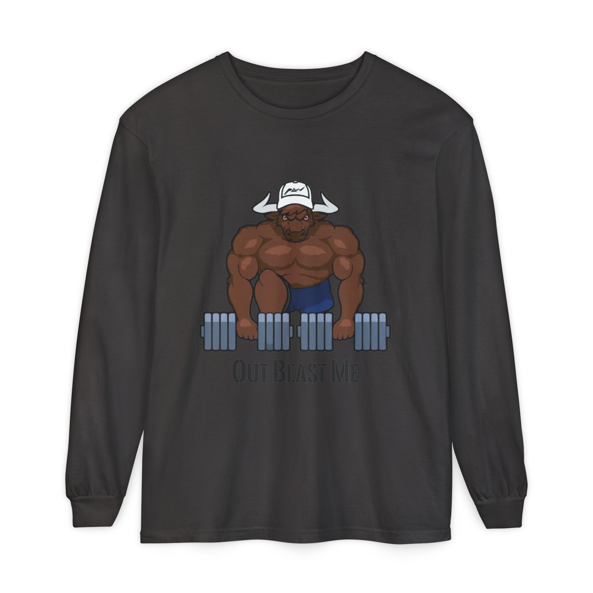 Out Beast Me Long Sleeve Shirt — Motivational Gym Tee - Image 57