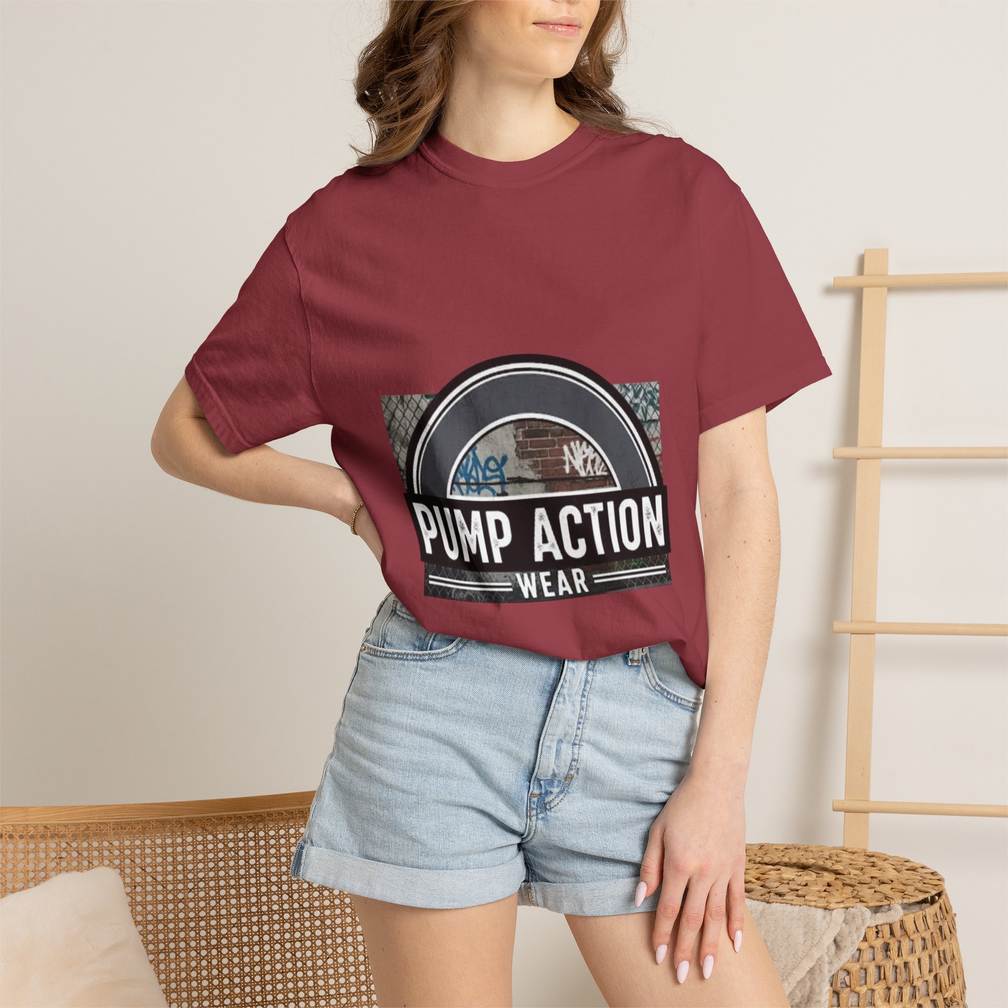 Pump Action Wear Graphic T-Shirt - Image 52