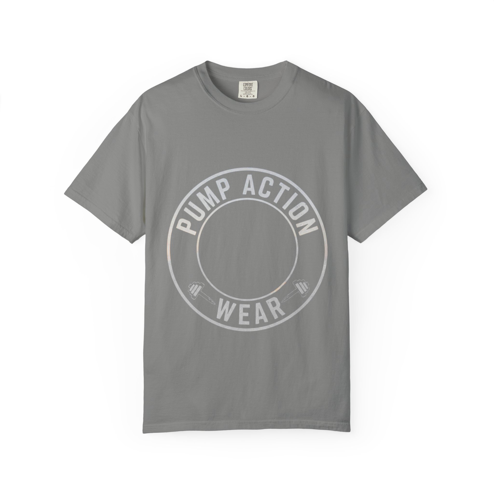 Pump Action Wear T‑Shirt — Vintage Crest Graphic Tee - Image 33