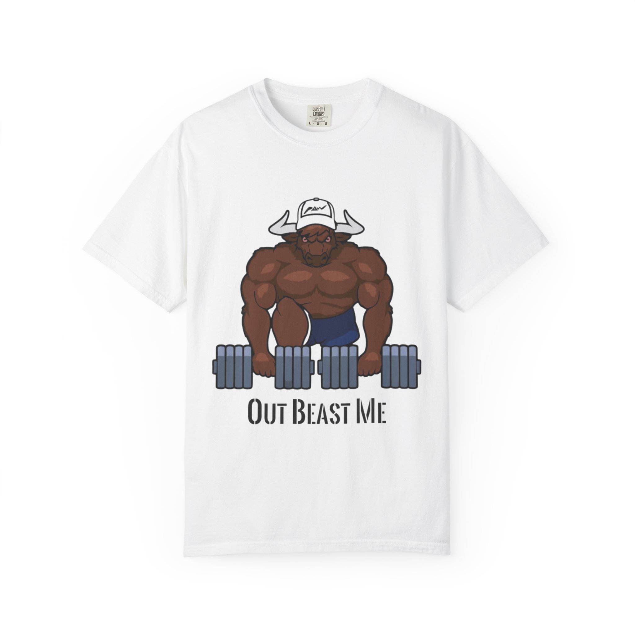 Out Beast Me T-Shirt — Motivational Gym Workout Tee
