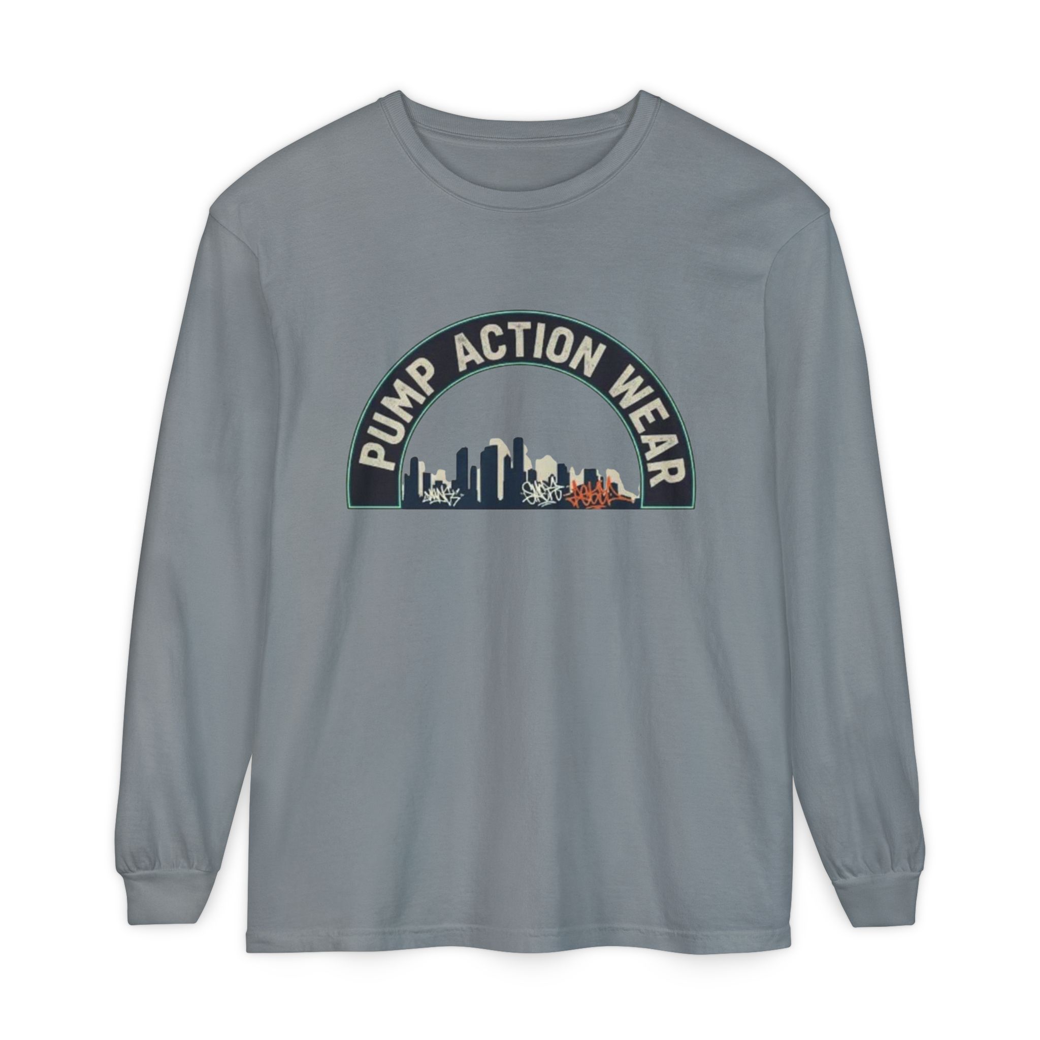 Pump Action Wear Skyline Long Sleeve Tee - Image 53