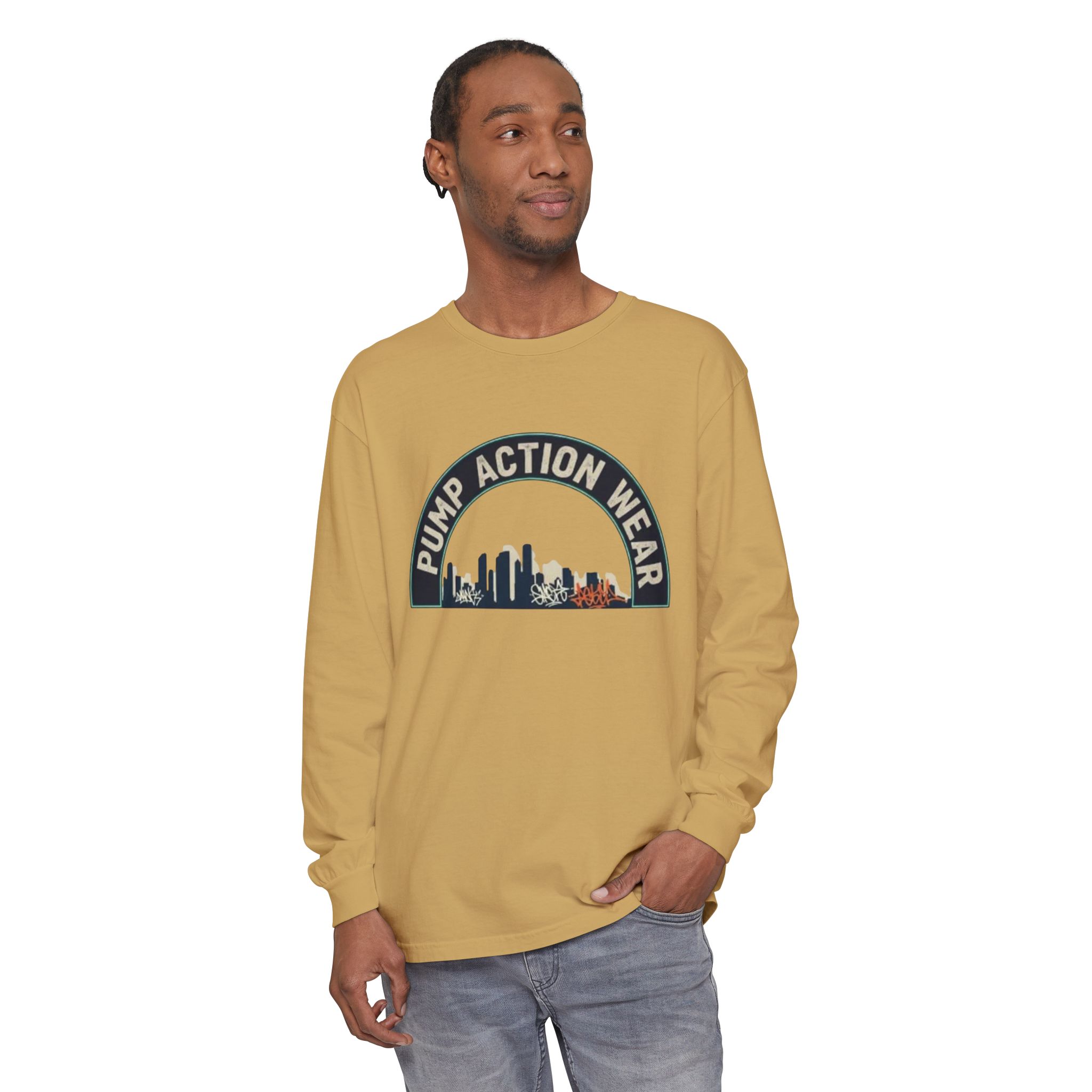Pump Action Wear Skyline Long Sleeve Tee - Image 23