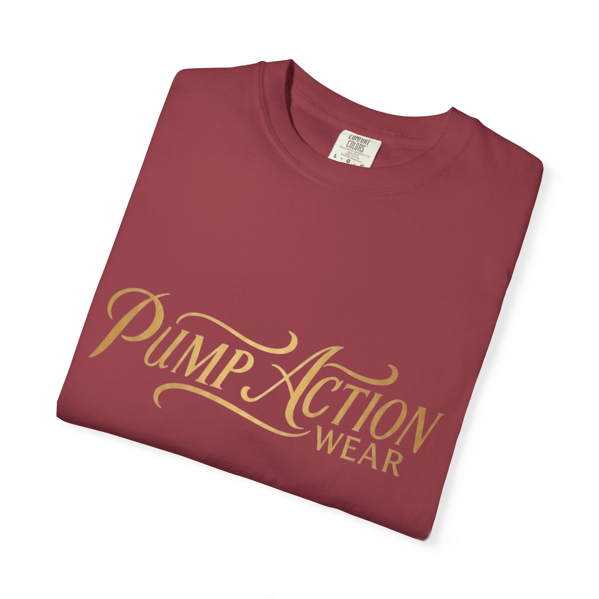 Pump Action Wear Script T-Shirt — Vintage Script Logo Tee - Image 51
