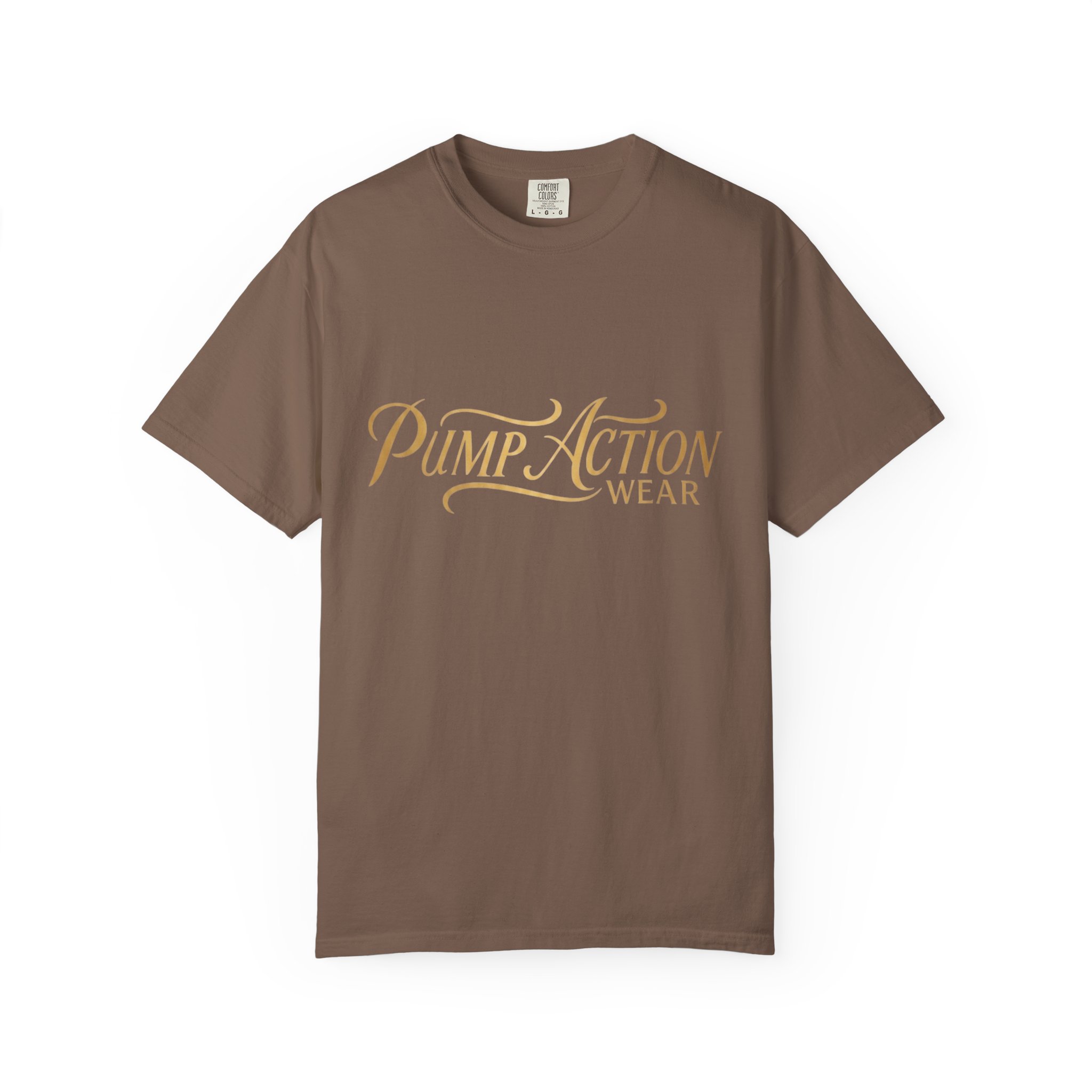 Pump Action Wear Script T-Shirt — Vintage Script Logo Tee - Image 13