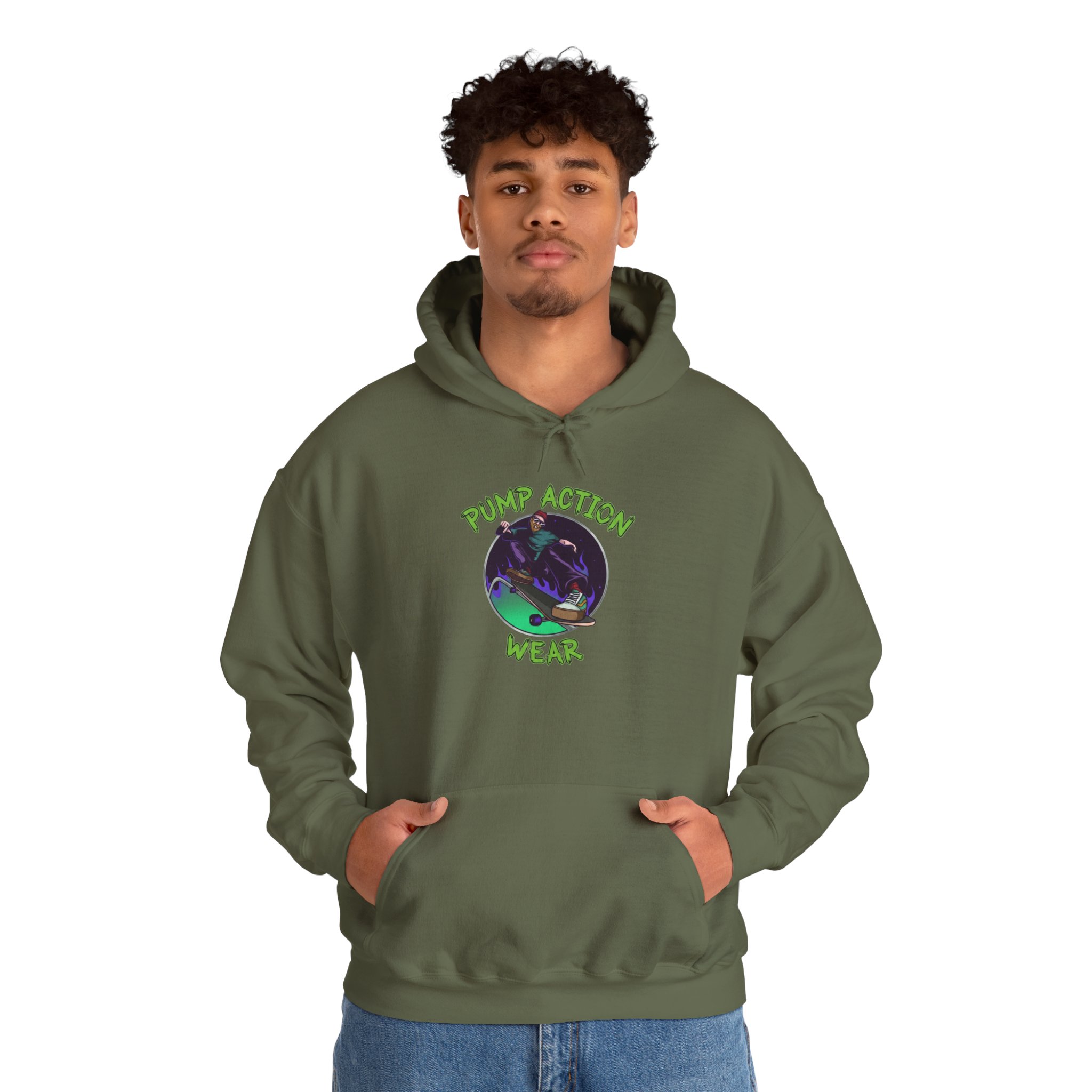 Pump Action Wear Hoodie 17 — Pullover - Image 19